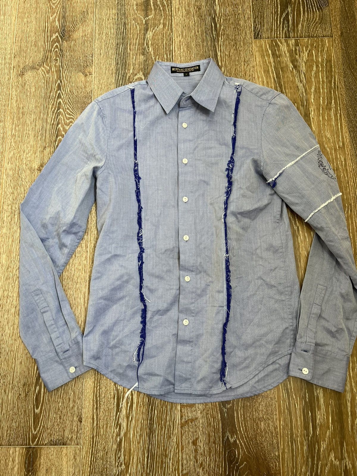 Morphine generation button up shirt