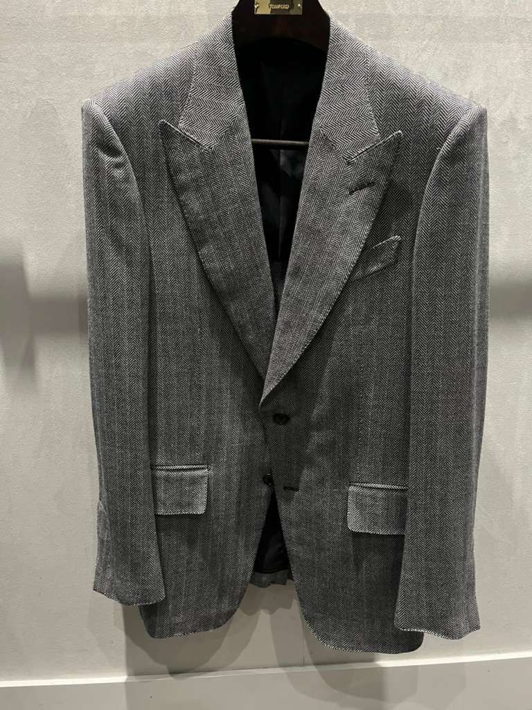 Tom Ford oc11z1225 JHAP03 Jacket in Combo White/Black Size US M / EU 48-50 / 2 - 1 Preview
