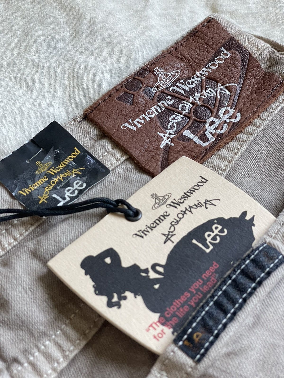 Vivienne Westwood Vintage Vivienne Westwood x Lee Jeans Size US 30 / EU 46 - 1 Thumbnail