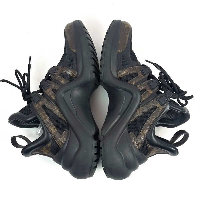 Louis Vuitton Louis Vuitton Black Archlight Sneakers for Women -2508 Size US 7 / IT 37 - 4 Thumbnail