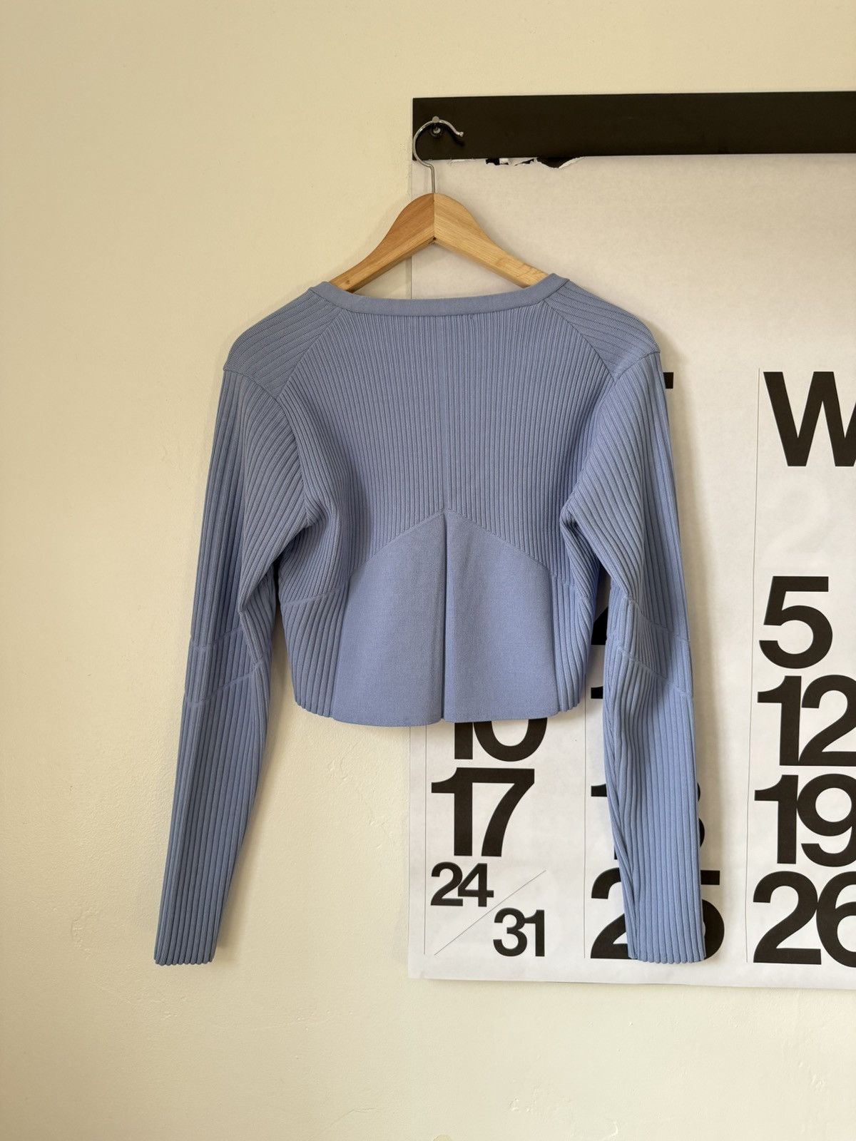 LOW CLASSIC Ribbed Knit Cardigan Size S / US 4 / IT 40 - 3 Thumbnail