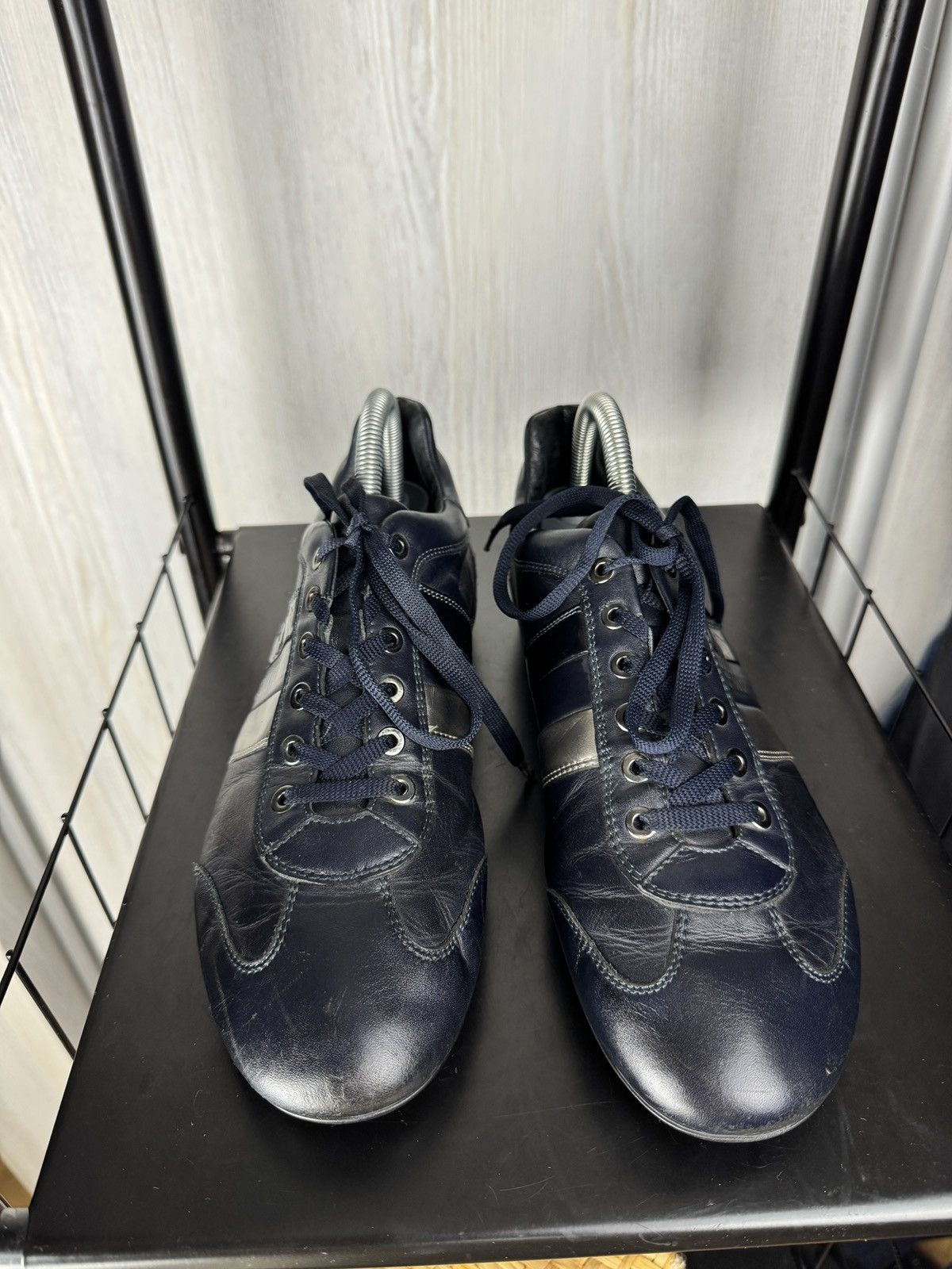Dirk Bikkembergs Dirk Bikkembergs vintage y2k springer navy blue Italy shoes Size US 8 / EU 41 - 6 Thumbnail