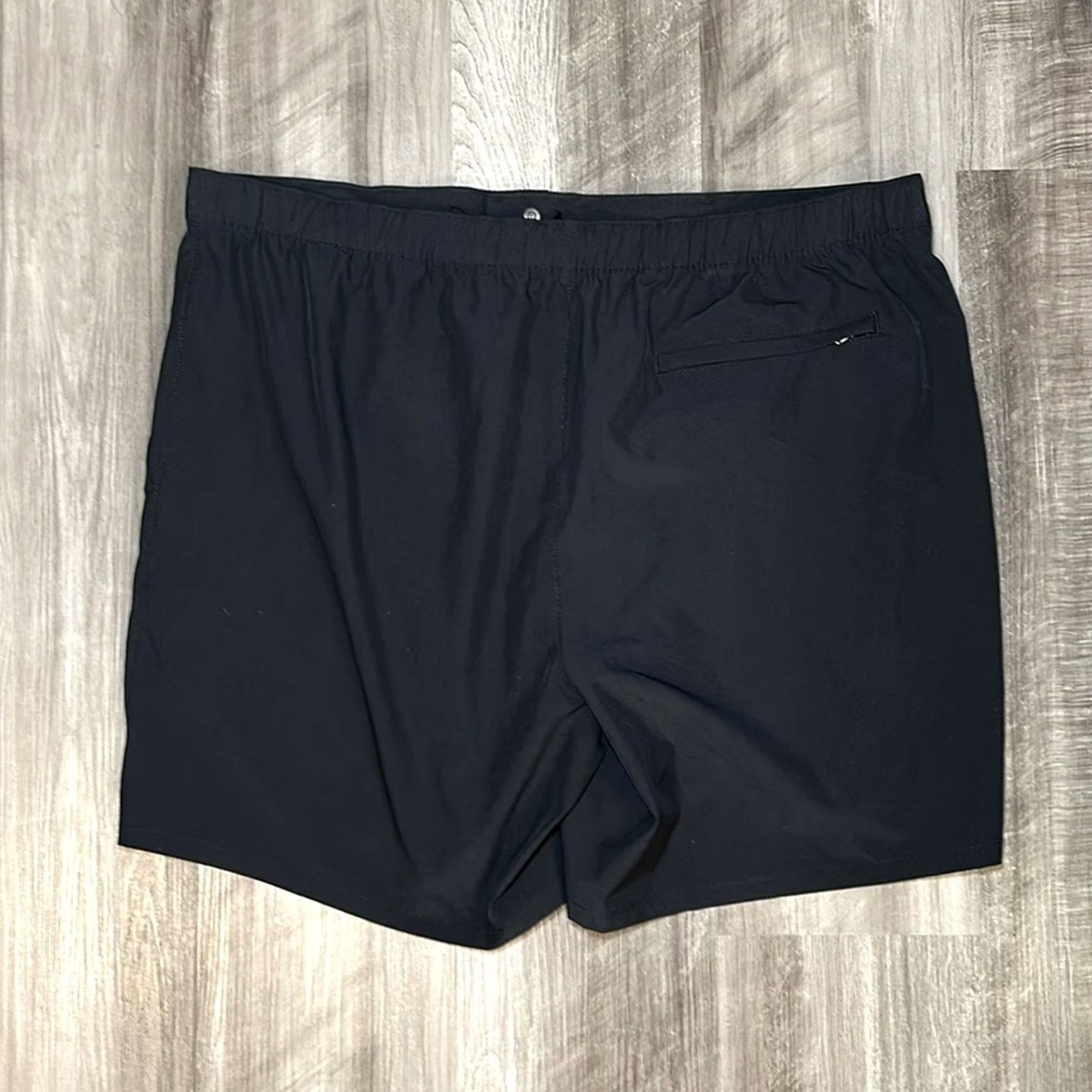 Lands' End Lands' End Hybrid Swim Shorts Bottom XL Regular Men Black 86% Polyester 14% Spandex - preowned Size US 36 / EU 52 - 2 Thumbnail