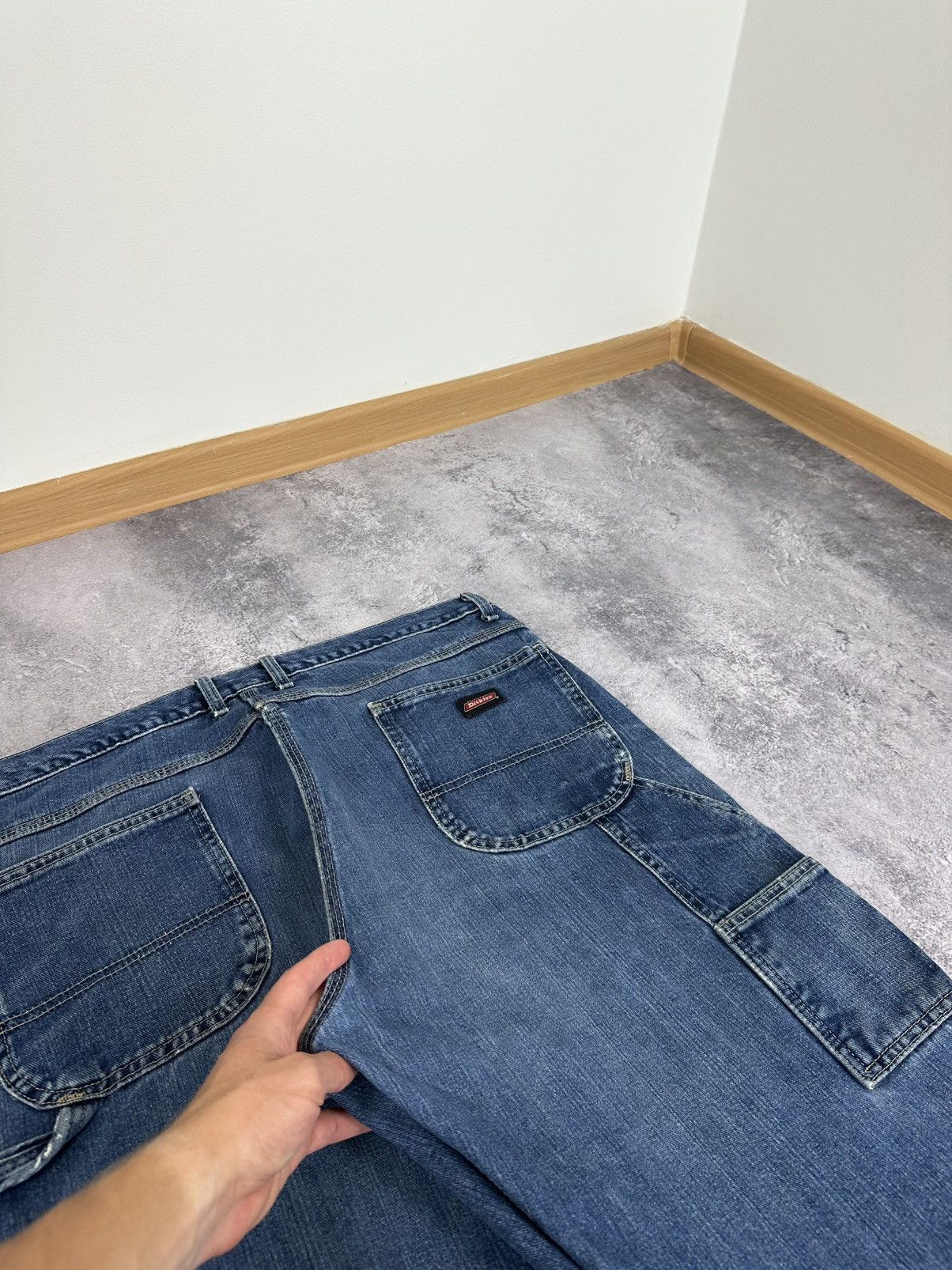 Dickies Vintage Dickies USA Denim Carpenter Baggy Y2K Work Pants Size US 40 / EU 56 - 7 Thumbnail