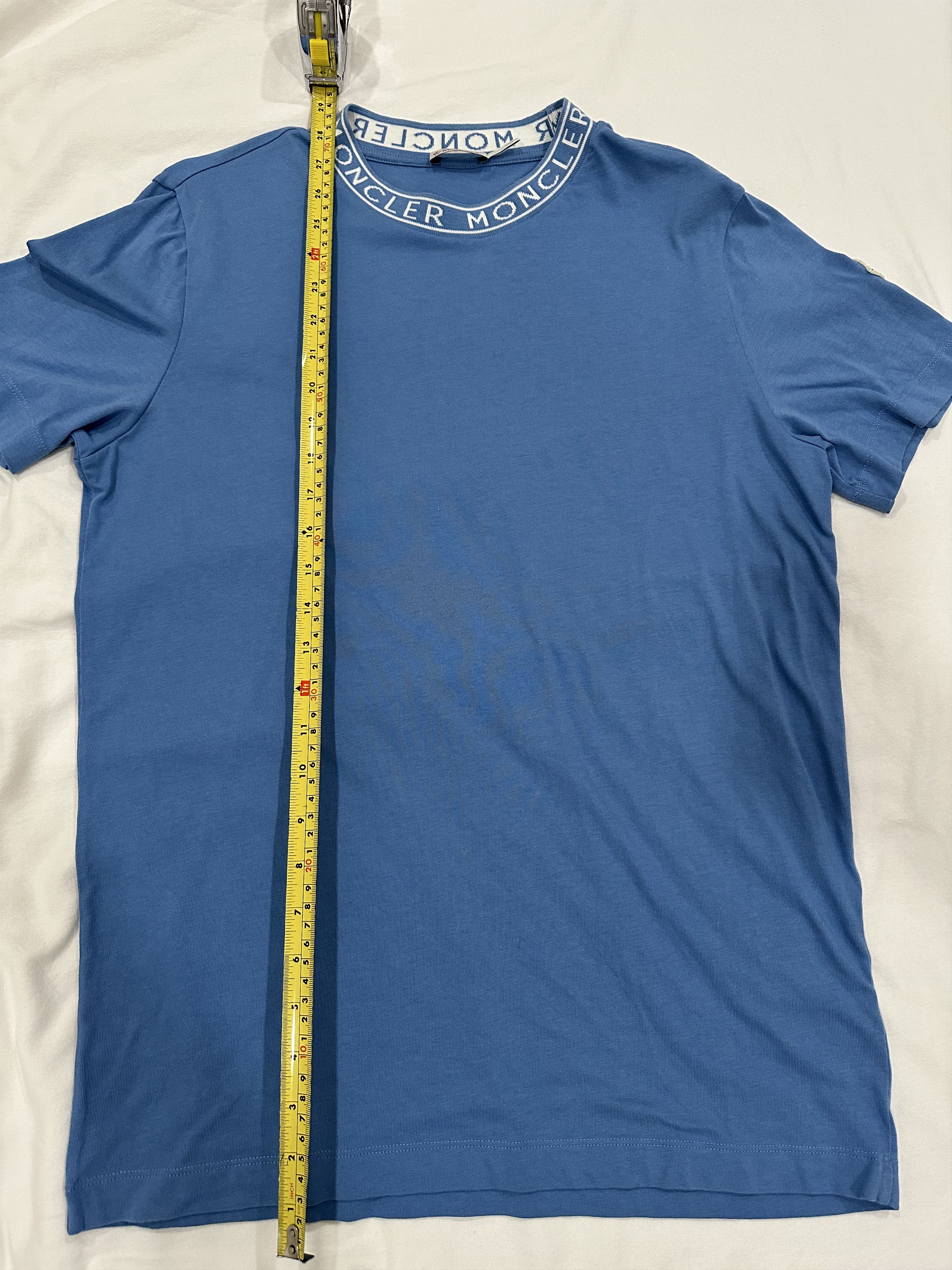 Moncler Moncler - Men's Logo Crew T-Shirt Size US S / EU 44-46 / 1 - 2 Thumbnail