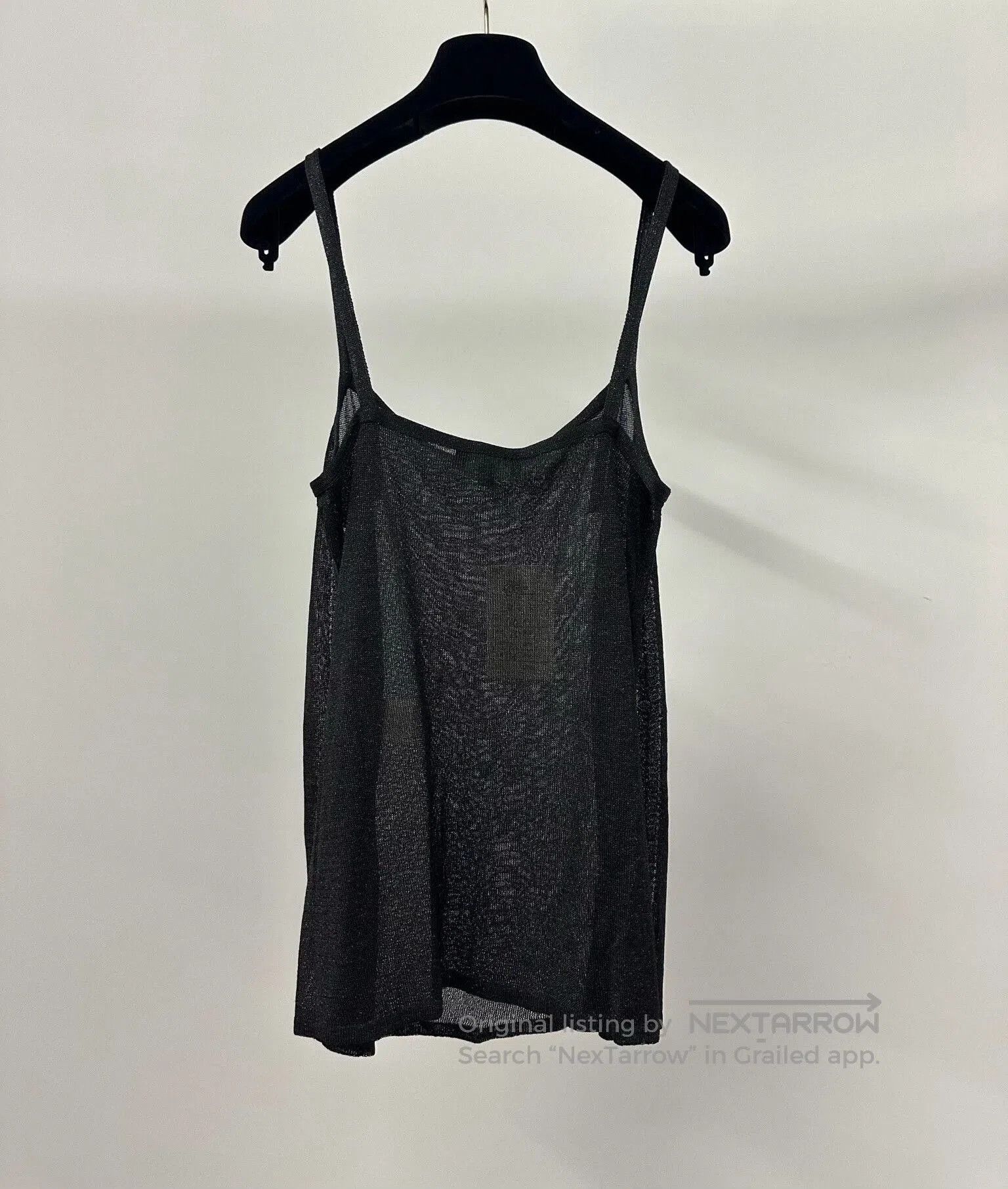 Gucci Gucci Black Camisole Top. Size M / US 6-8 / IT 42-44 - 2 Thumbnail