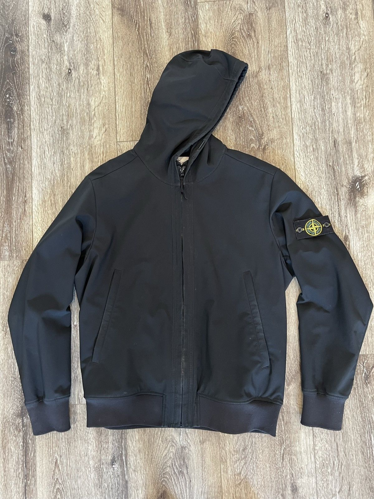 Stone Island Stone Island Hooded Jacket Sz XL Size US XL / EU 56 / 4 - 1 Thumbnail