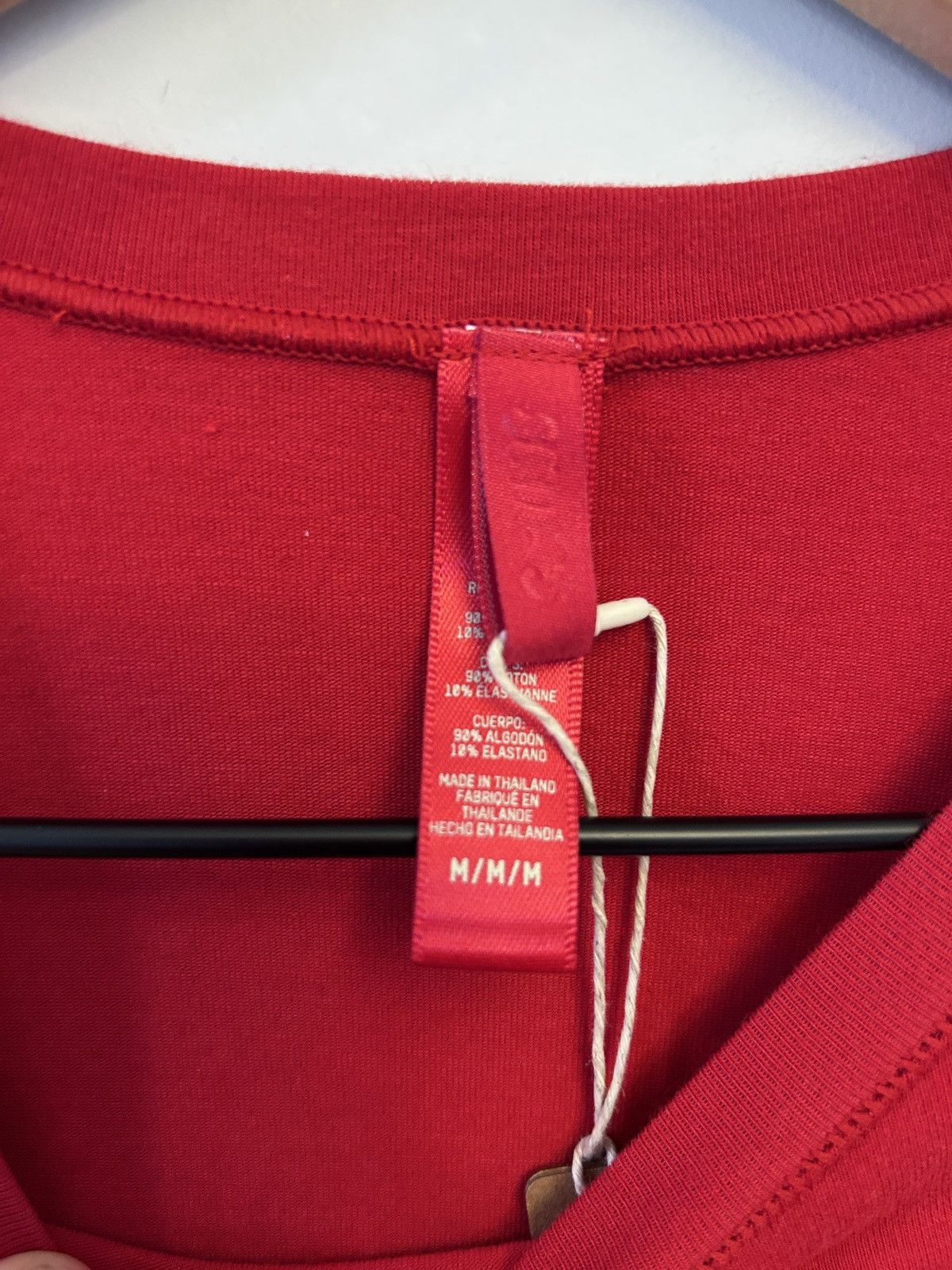SKIMS Skims Cotton Jersey T- Shirt Cranberry M Brand New Size M / US 6-8 / IT 42-44 - 6 Thumbnail