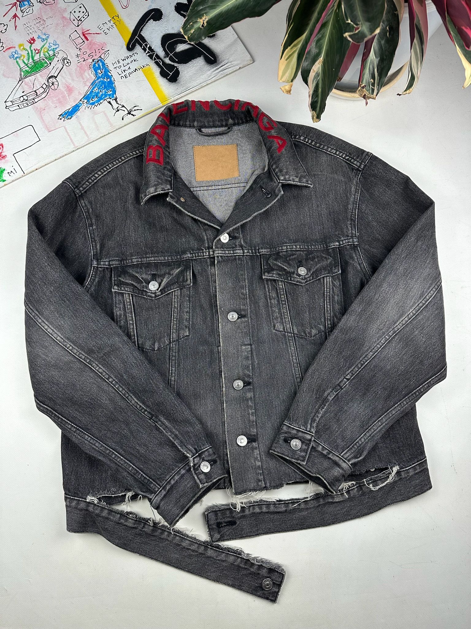 Balenciaga Balenciaga Denim Jacket Size US M / EU 48-50 / 2 - 3 Thumbnail