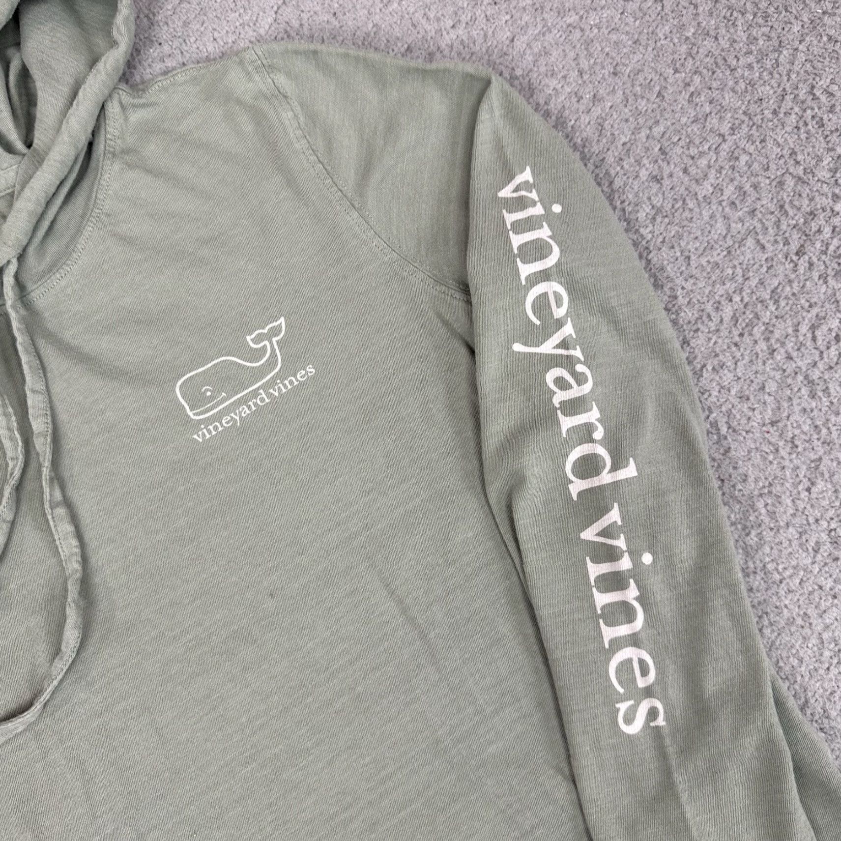 Vineyard Vines Vineyard Vines T Shirt Mens S Green Long Sleeve Graphic Hooded Logo A Size US S / EU 44-46 / 1 - 4 Thumbnail
