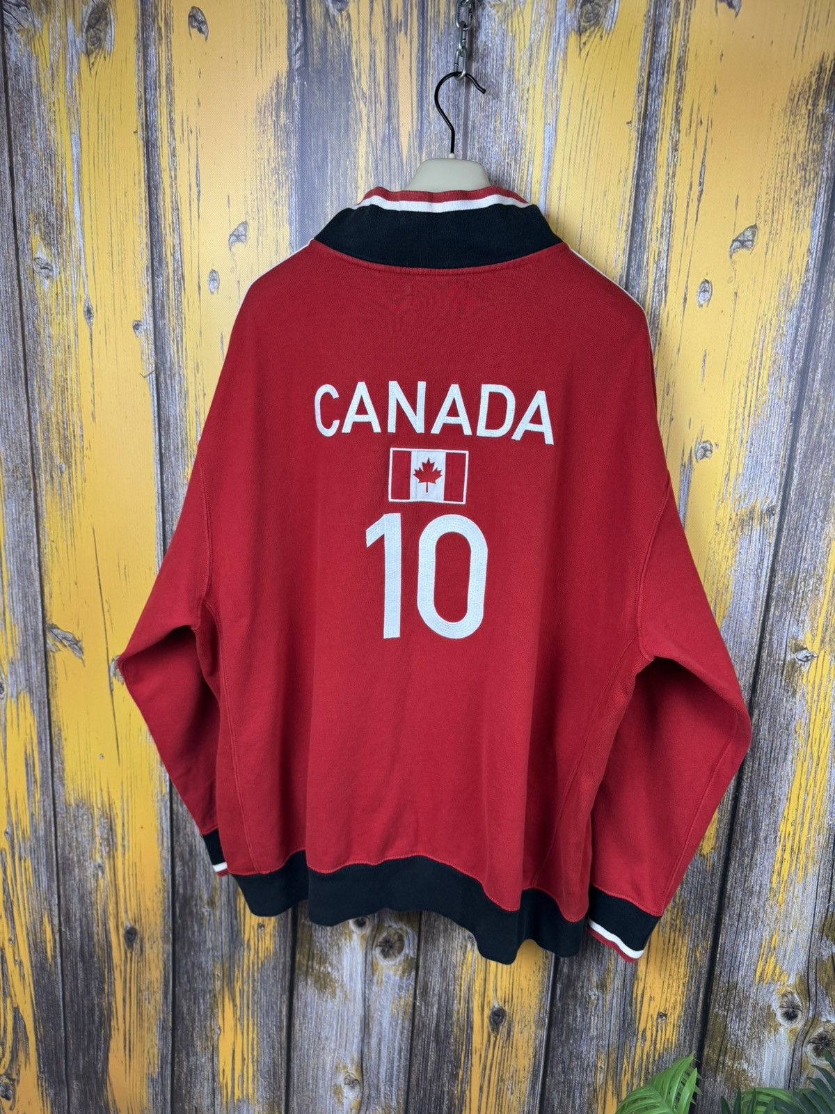 Polo Ralph Lauren POLO RALPH LAUREN CANADA 🇨🇦 RERE VINTAGE BIG LOGO SIZE XXXL Size US XXL / EU 58 / 5 - 4 Thumbnail