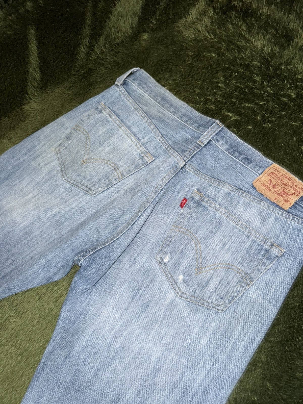Levi's [W36/L32] Levi’s 501 USA Vintage Light Indigo Denim Size US 36 / EU 52 - 8 Thumbnail