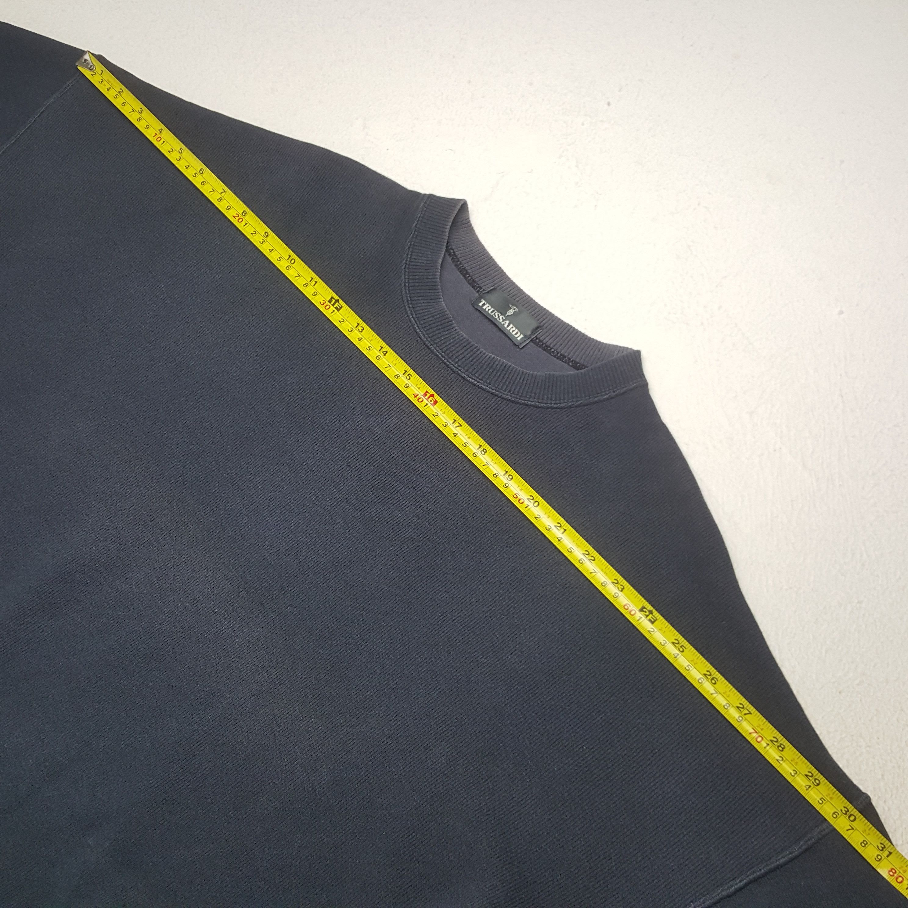 Trussardi Vintage Trussardi Italian Brand Spellout Sweatshirt 33 Size US XL / EU 56 / 4 - 6 Thumbnail
