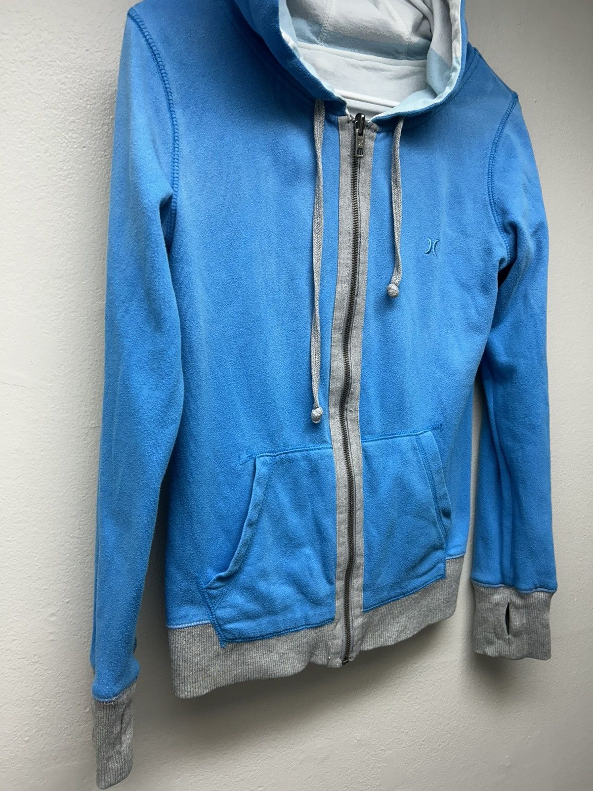 Hurley Vintage Hurley Reversible Striped Zip Up Hoodie Size US M / EU 48-50 / 2 - 8 Thumbnail