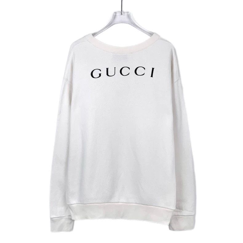 Gucci Gucci Logo letter character print round neck white cotton s Size US XS / EU 42 / 0 - 2 Thumbnail