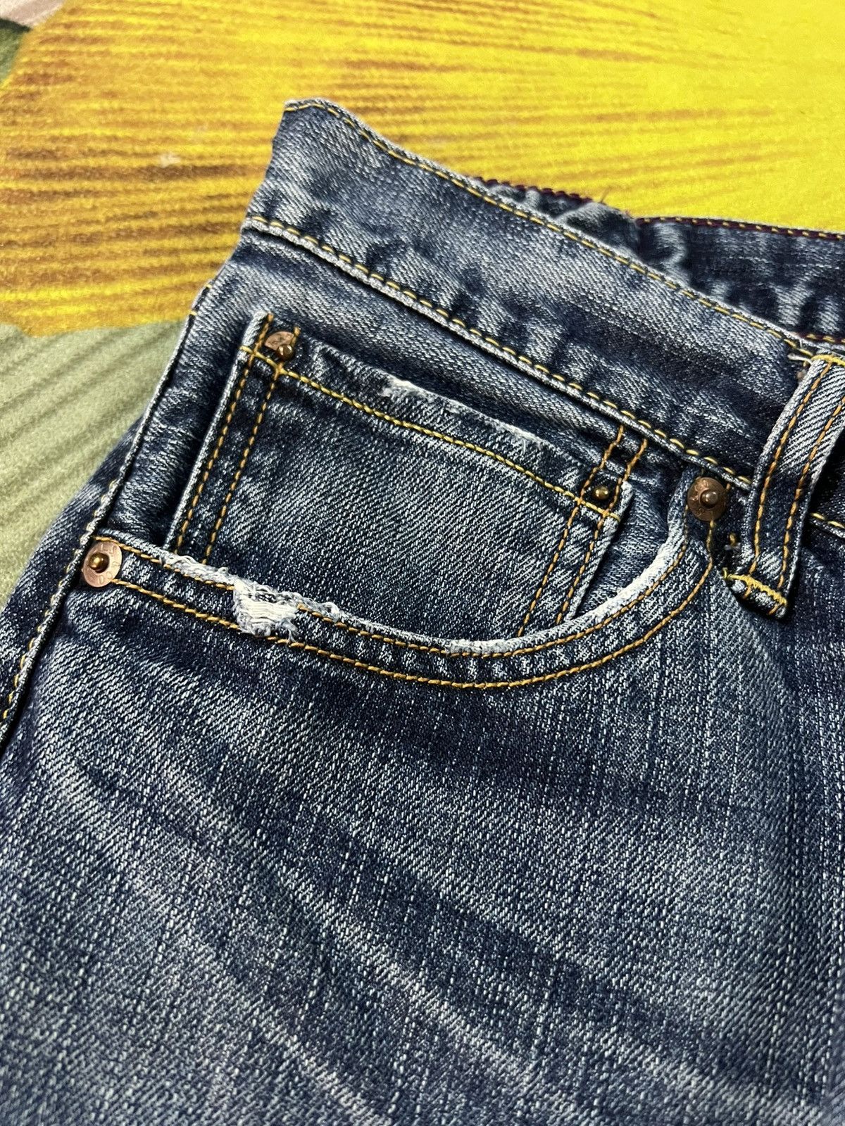 Levi's 💥Baggy💥Vintage Levis 503 Faded Jean Size US 32 / EU 48 - 11 Thumbnail