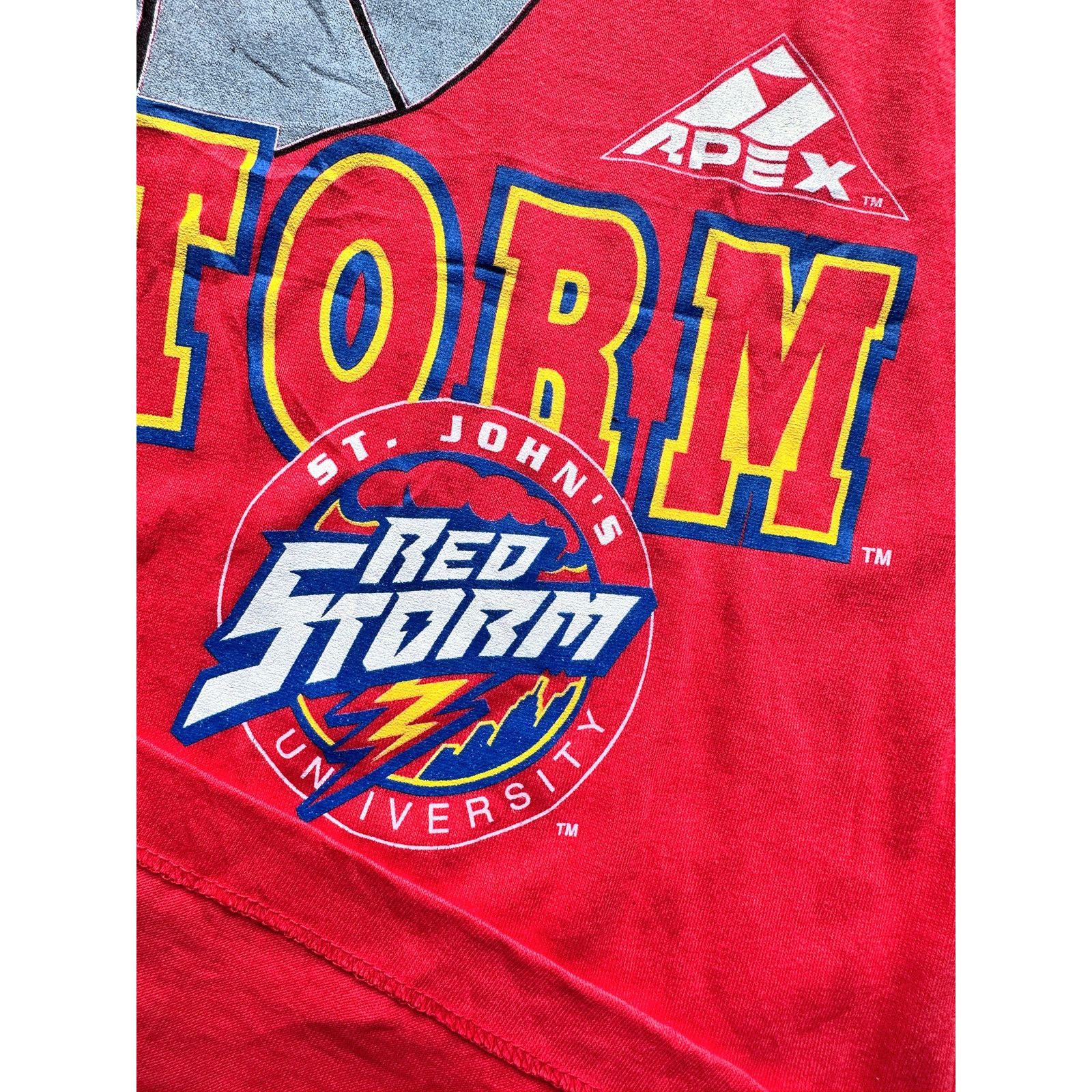 NCAA × Starter St John's Red Storm 90s APEX tee L NCAA basketball vintage Size US L / EU 52-54 / 3 - 5 Thumbnail