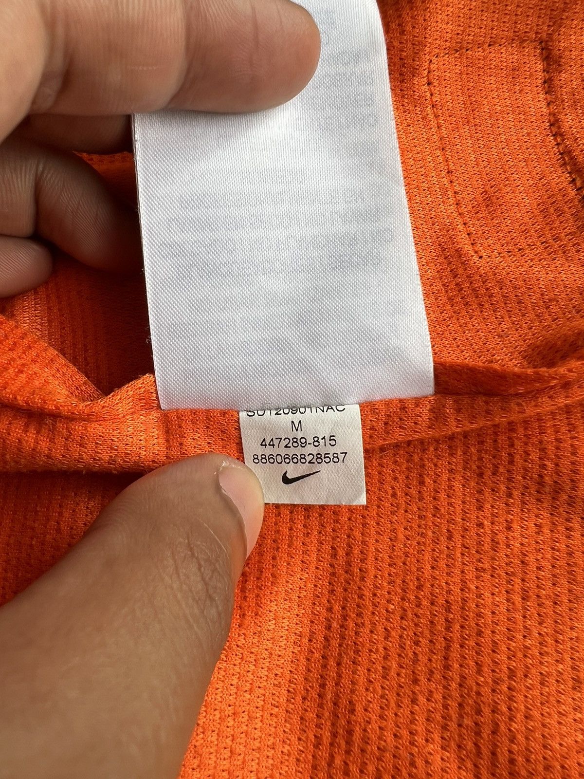 Nike × Orage Authentic 2012-2013 Nike Holland Home Jersey World Cup Size US M / EU 48-50 / 2 - 9 Thumbnail