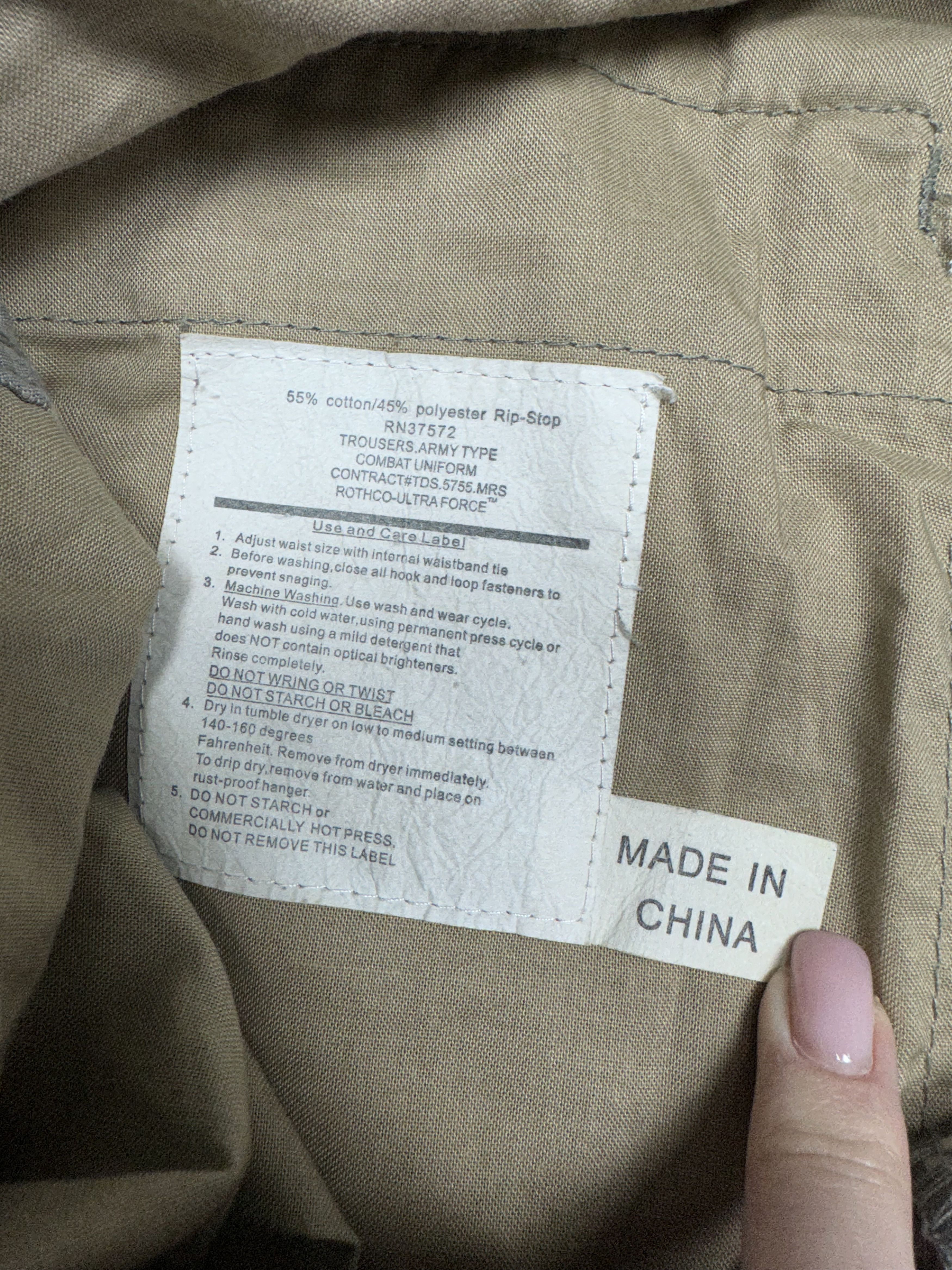 20471120 Vintage Military Camo Cargo Military Pants Y2K Baggy Size US 36 / EU 52 - 5 Thumbnail