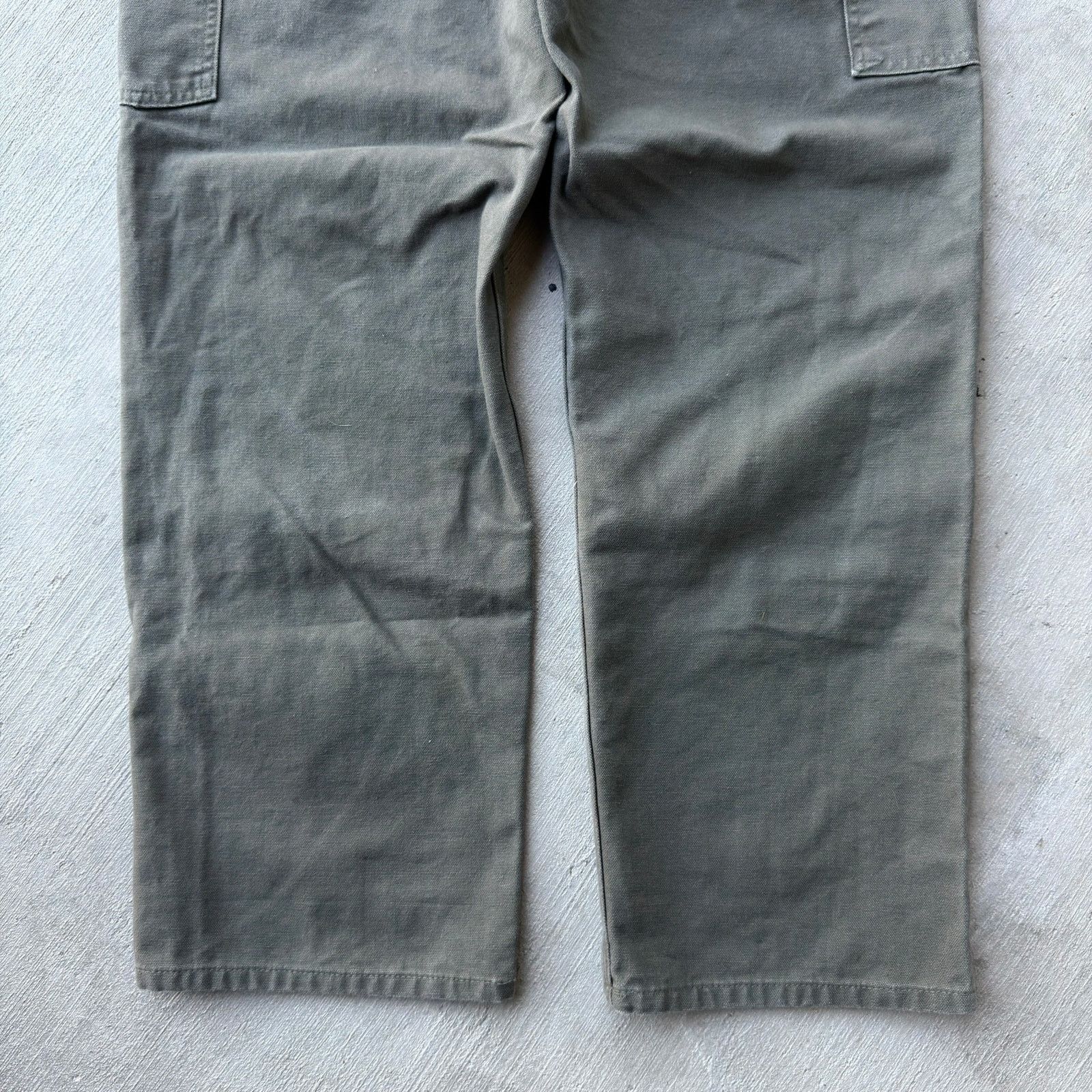 Carhartt × Vintage Carhartt green double knee work wear carpenter pants Size US 32 / EU 48 - 6 Thumbnail
