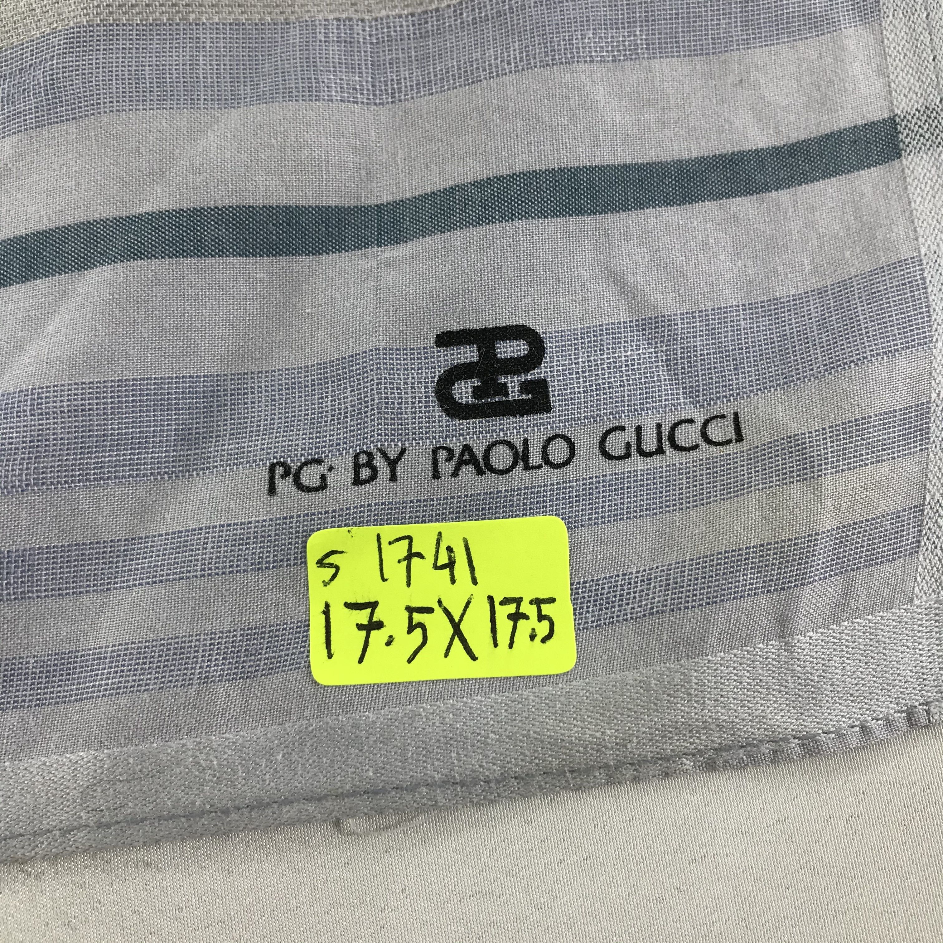 Paolo Gucci × Vintage Paolo Gucci Bandana / Handkerchief / Neckerchief - S1741 Size ONE SIZE - 5 Thumbnail