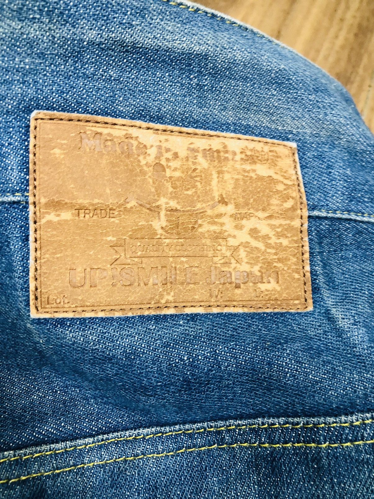 Other Up smile Denim Jeans (33) Size US 32 / EU 48 - 21 Thumbnail