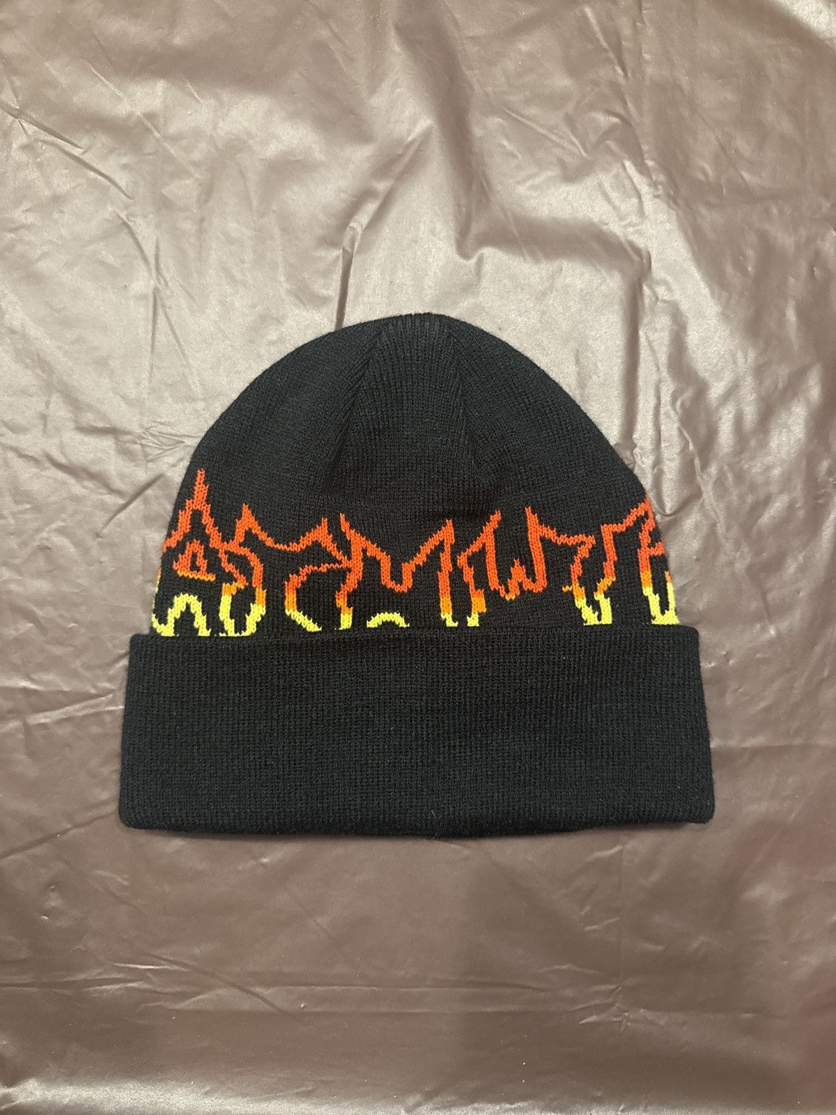 Other Death Wish-Black Flame Beanie Size ONE SIZE - 2 Thumbnail