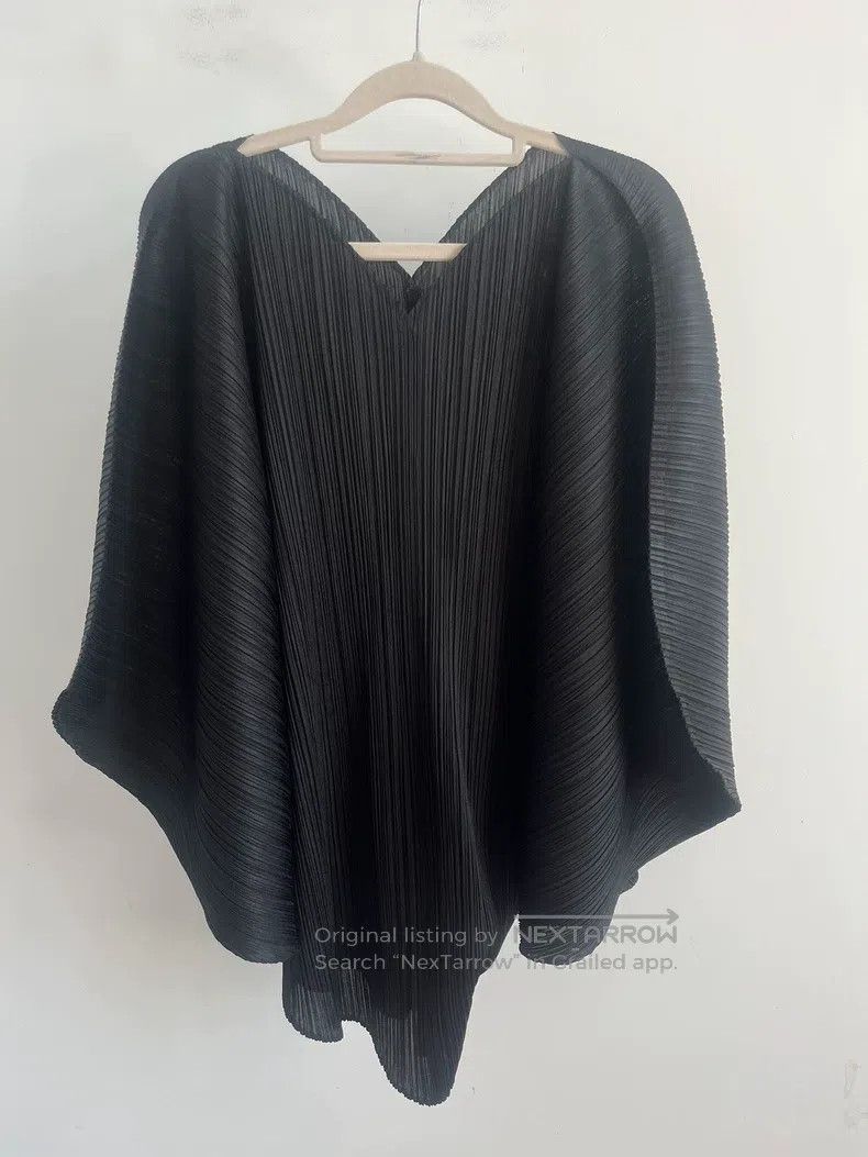 Issey Miyake Issey Miyake Black Long Sleeve Size L / US 10 / IT 46 - 1 Thumbnail