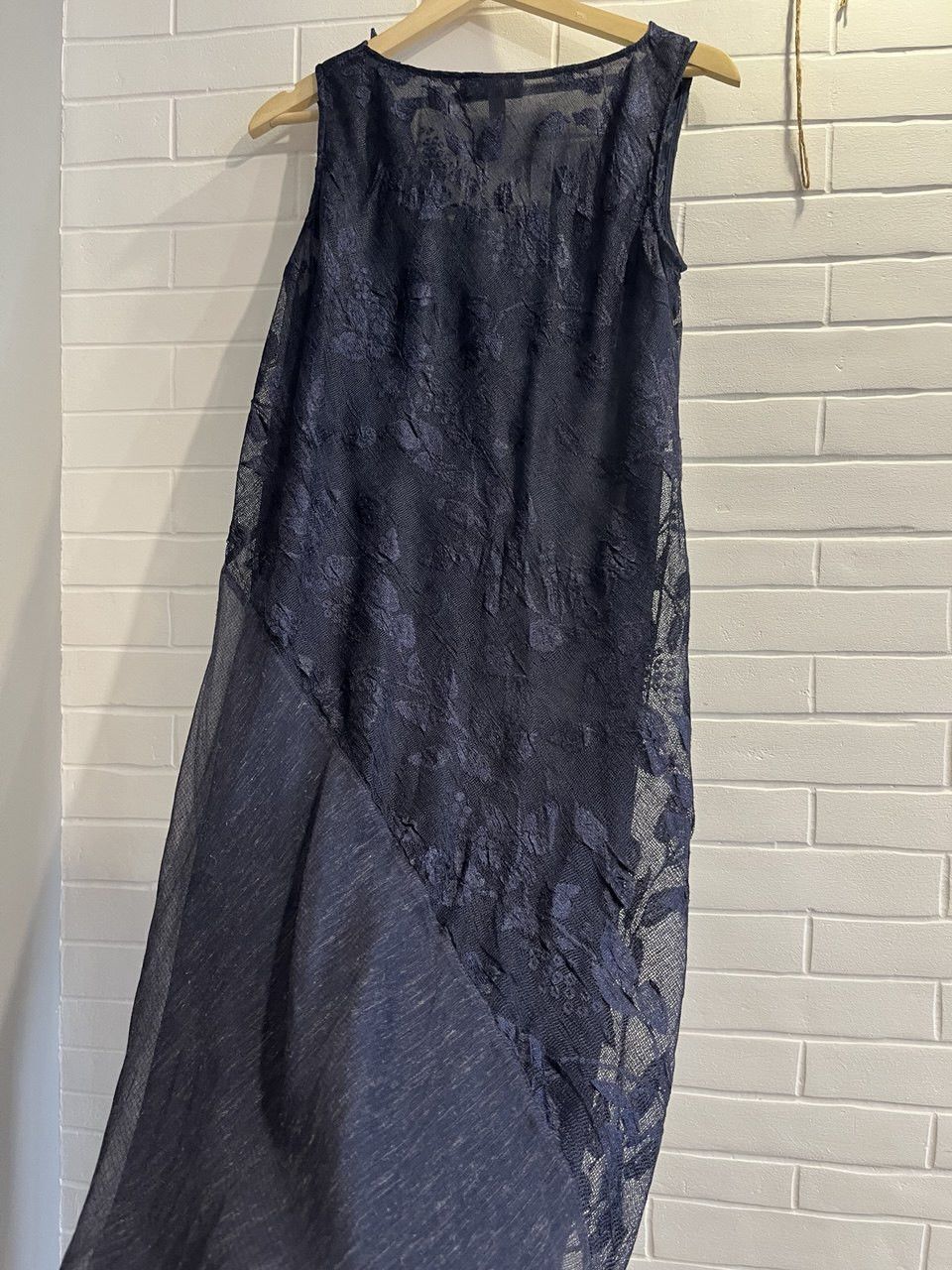 La Perla Elegant La Perla Navy Blue Dress Size L / US 10 / IT 46 - 14 Thumbnail