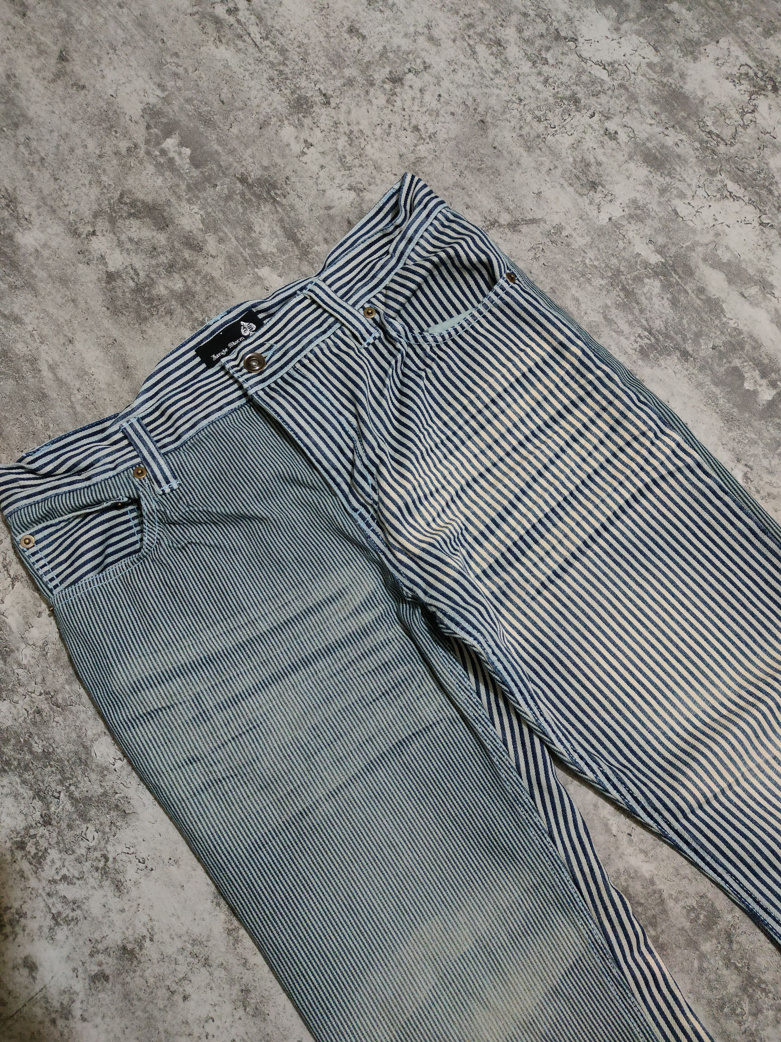 Hysteric Glamour Japanese Brand Jungle Storm Hickory jeans Like Kapital Size US 33 - 4 Thumbnail