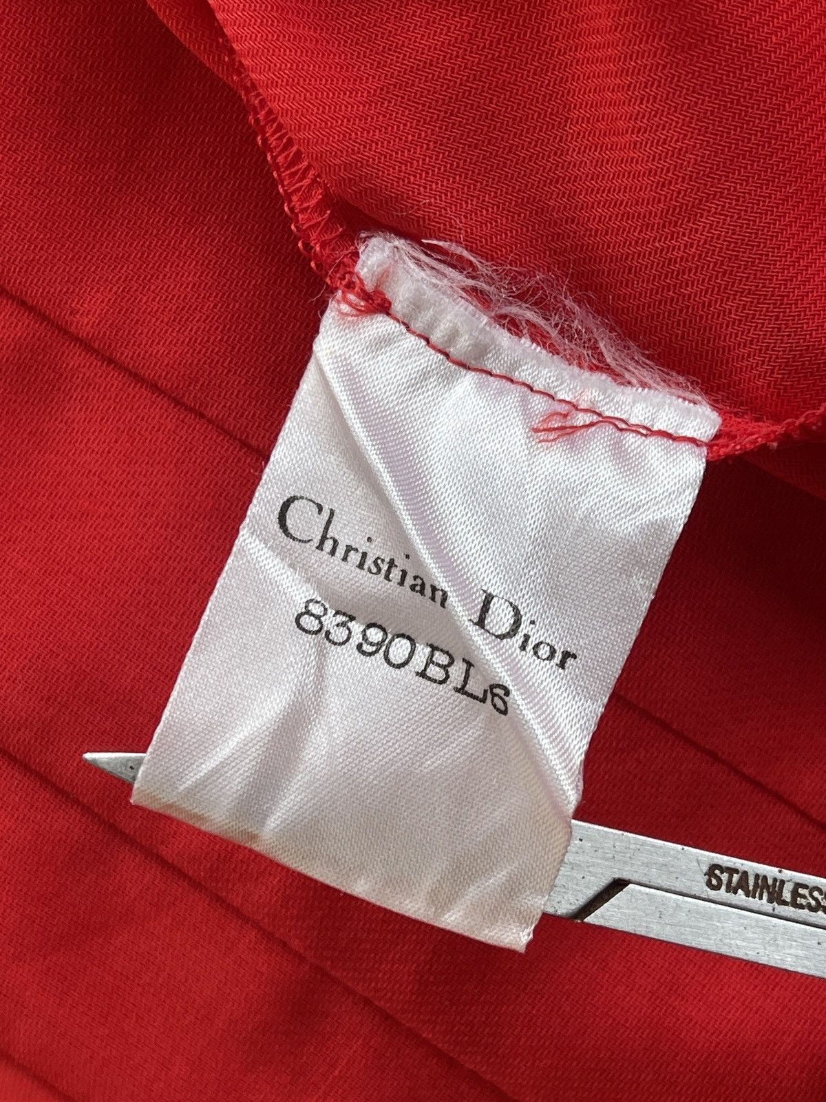 Christian Dior Monsieur CD Pleated Cropped Shirt Dress Size S / US 4 / IT 40 - 10 Thumbnail