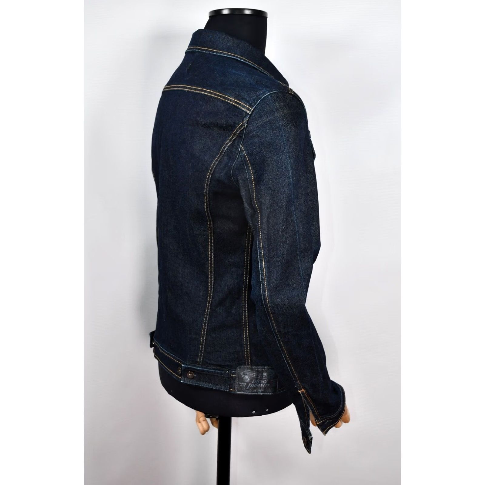 Diesel Diesel JYMPOS Denim Jacket Men L Blue Slim 99% Cotton 1% Elastane Button Closure Casual Jacket Size US L / EU 52-54 / 3 - 7 Thumbnail