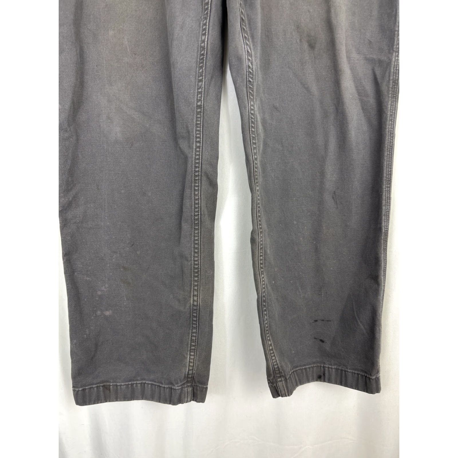 Carhartt Carhartt Relaxed Fit Pants 42x31 Gray Carpenter Work Stains Men Mens Regular Size US 42 / EU 58 - 2 Thumbnail