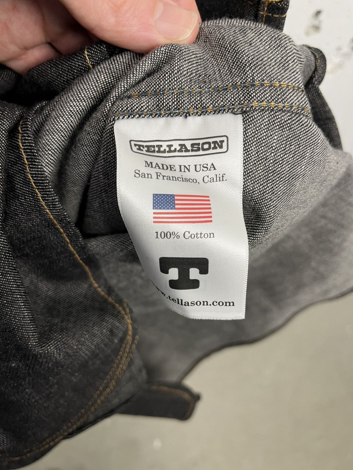 Tellason Tellason denim topper shirt Size US M / EU 48-50 / 2 - 6 Thumbnail