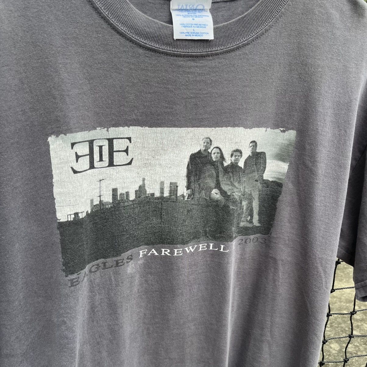 Band Tees × Vintage EAGLES FARWELL TOUR 2003 Size US L / EU 52-54 / 3 - 5 Thumbnail