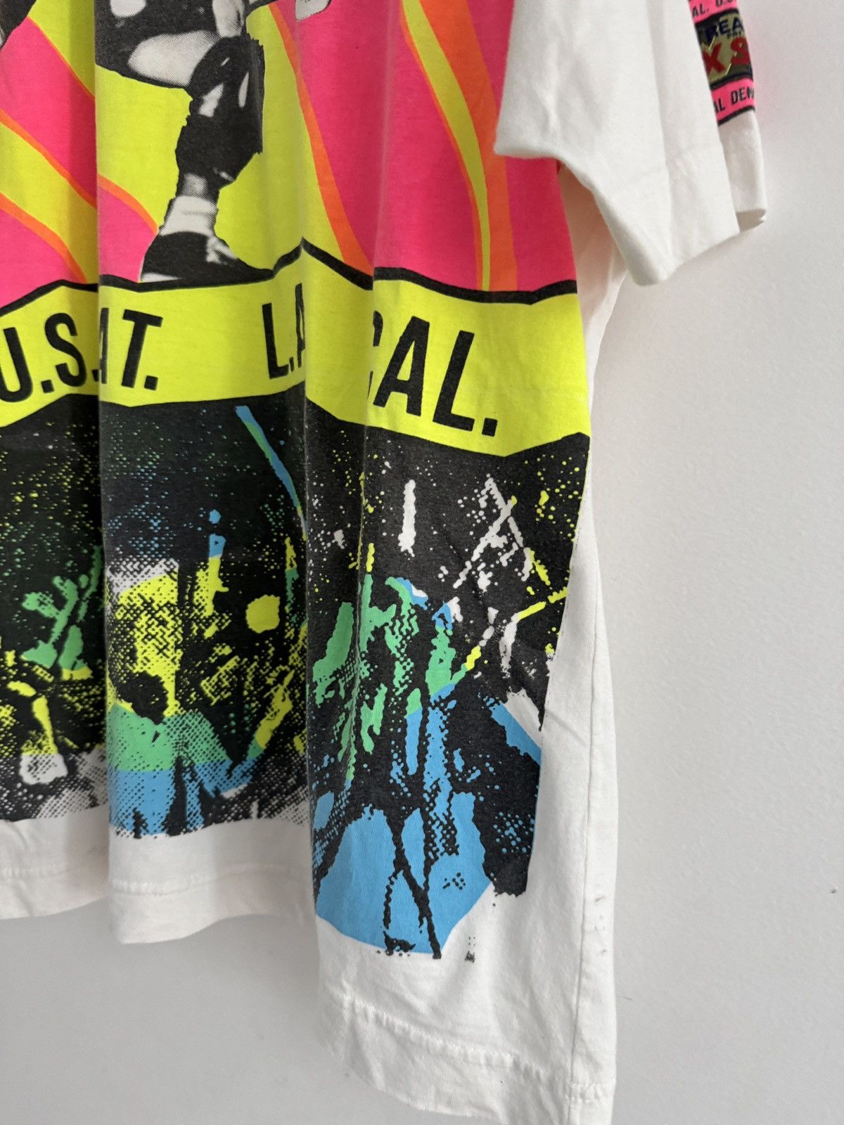 Vintage *RARE* EXS VINTAGE 80s LA CALIFORNIA EXSTREAM SKATE DENIM Size US L / EU 52-54 / 3 - 2 Thumbnail