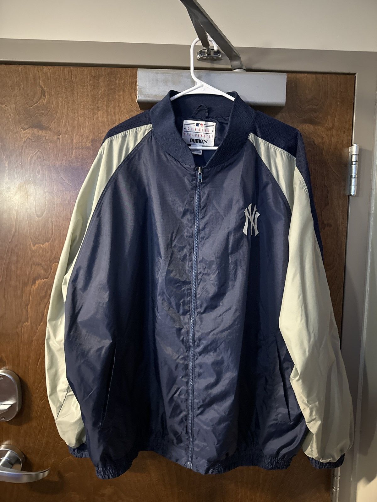 Vintage NY Yankees Windbreaker Size US XXL / EU 58 / 5 - 4 Thumbnail