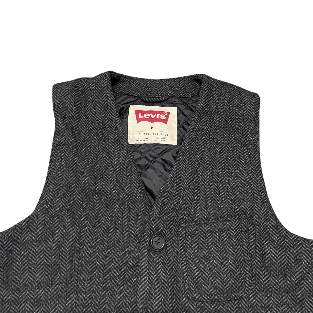 Levi's Levis Wool Vest Size US M / EU 48-50 / 2 - 2 Thumbnail