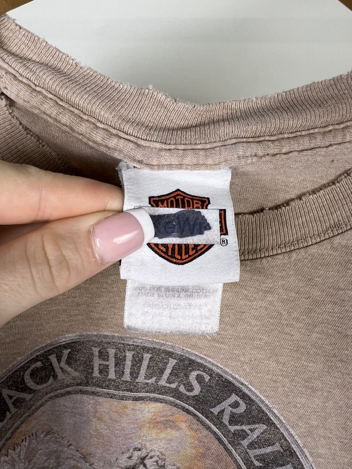 Harley Davidson × Vintage Vintage Y2K Harley Davidson shirt Size US L / EU 52-54 / 3 - 3 Thumbnail