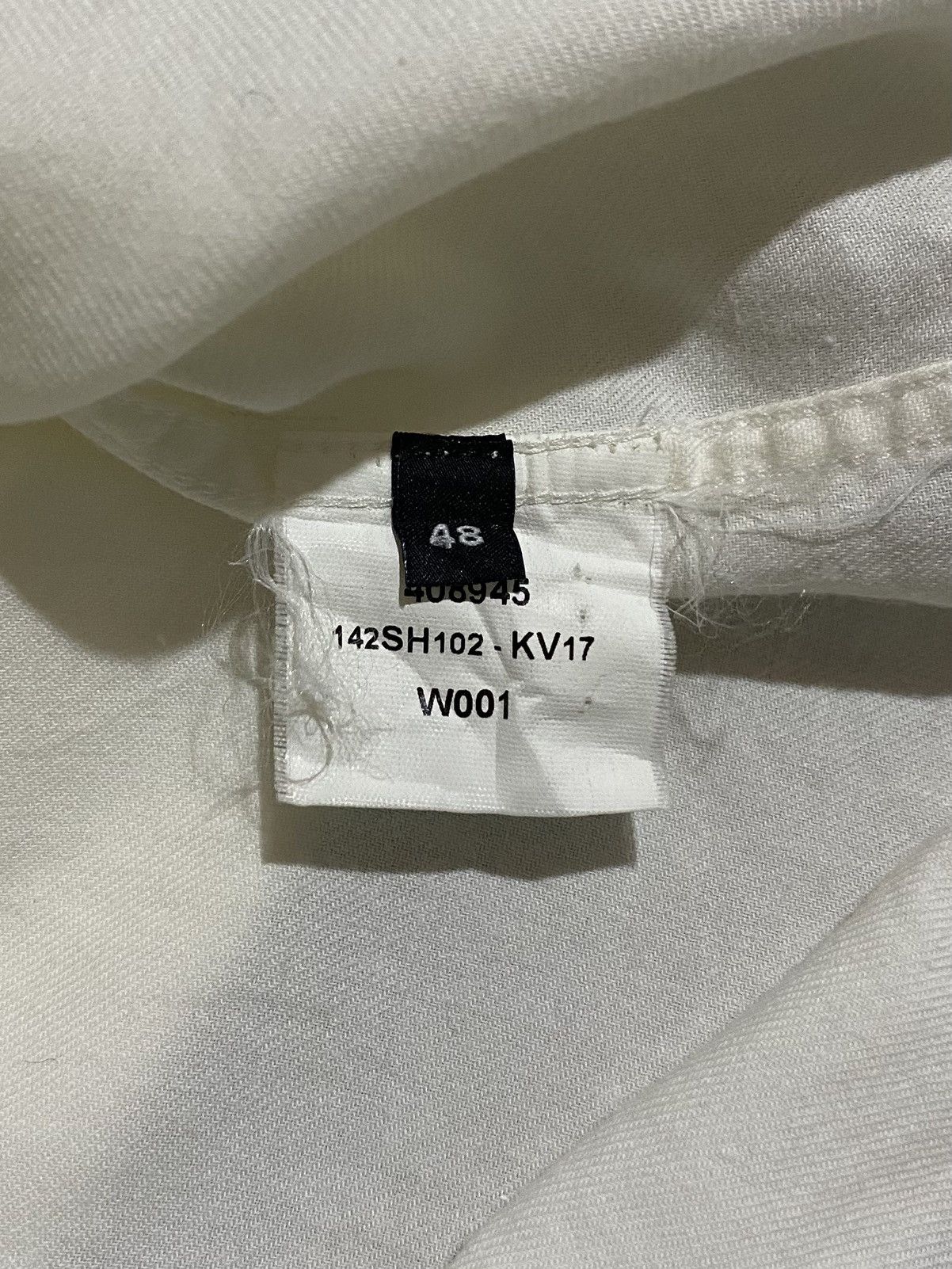 Kris Van Assche KRIS VAN ASSCHE WHITE SHIRT Size US M / EU 48-50 / 2 - 6 Thumbnail