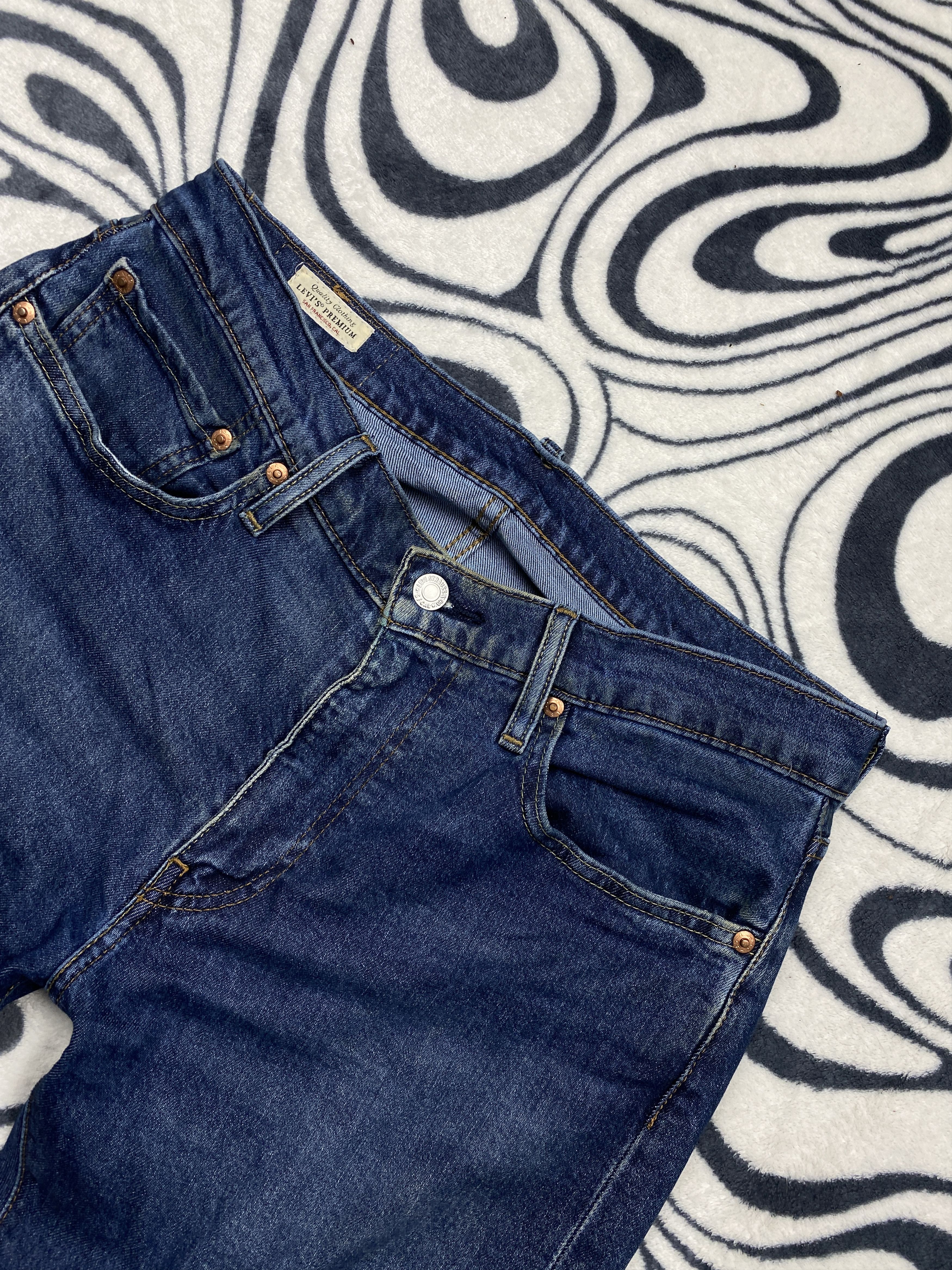 Levi's Levi's 512 Big E Premium Denim Pants Jeans Slim Fit Size US 32 / EU 48 - 5 Thumbnail
