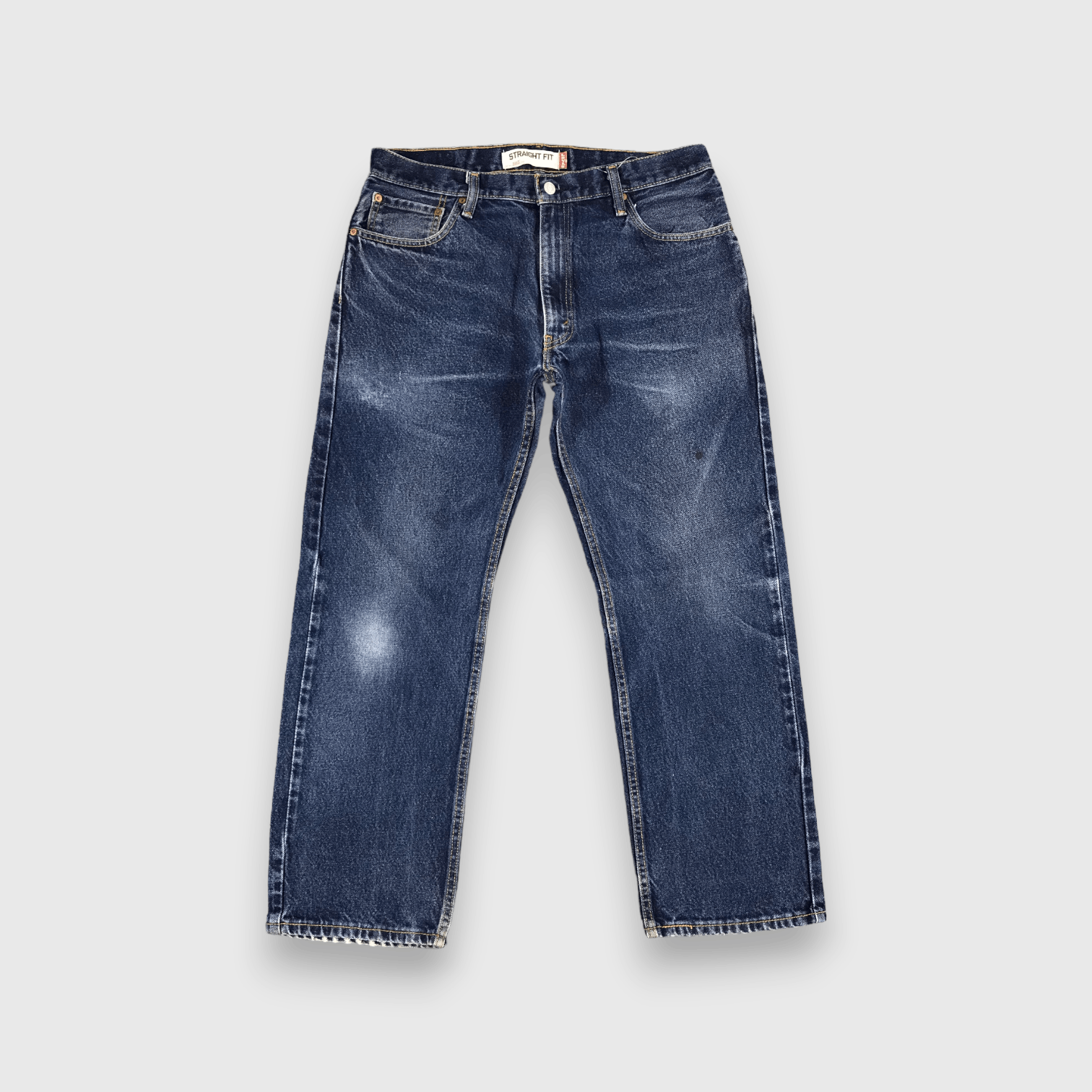 Levi's Faded Blue Vintage Levis 505 Jeans Straight Denim-J1055 Size US 35 - 1 Thumbnail