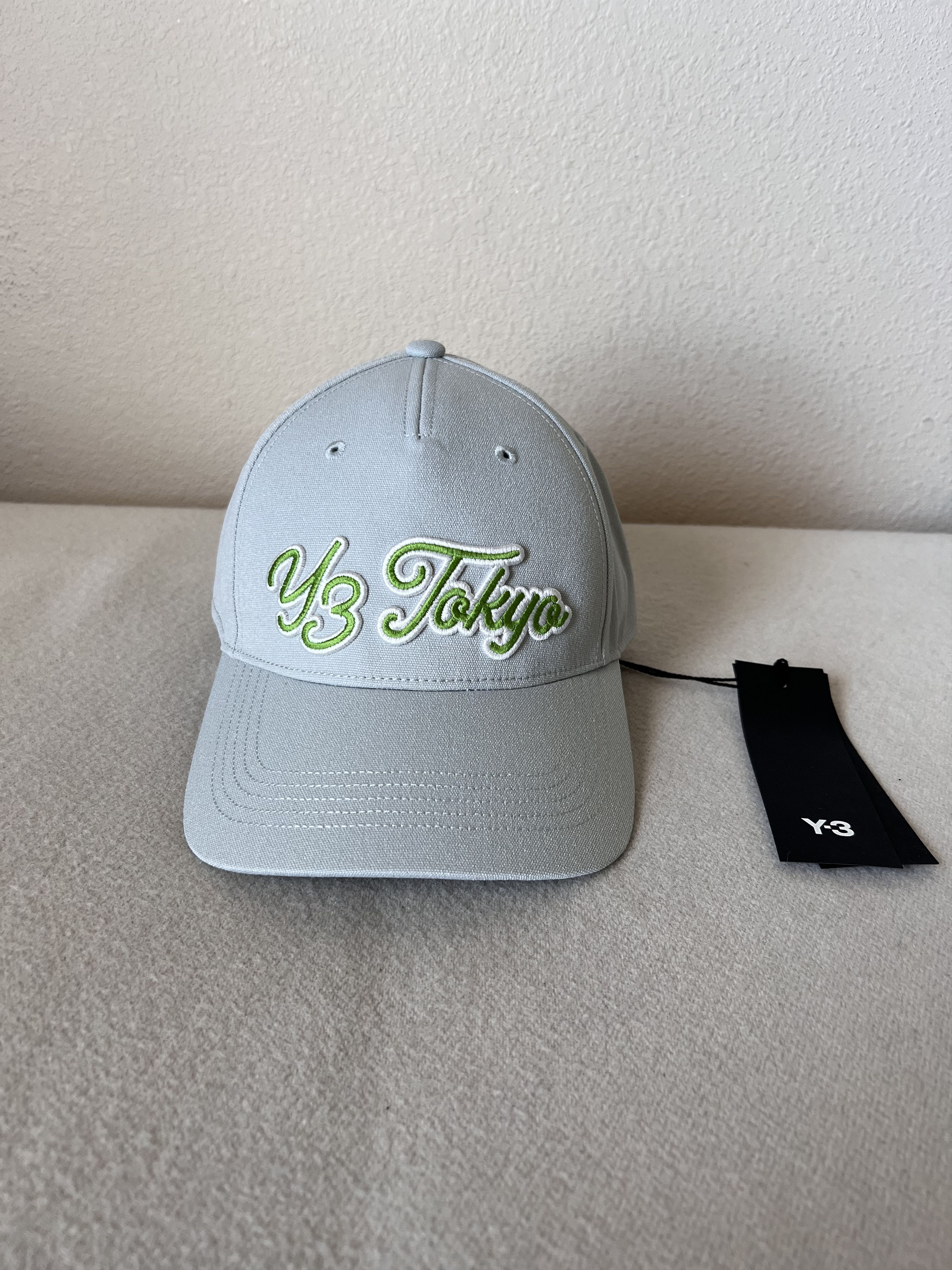 Y-3 Y-3 Adidas Tokyo Cap in Wonder Silver Size ONE SIZE - 1 Thumbnail