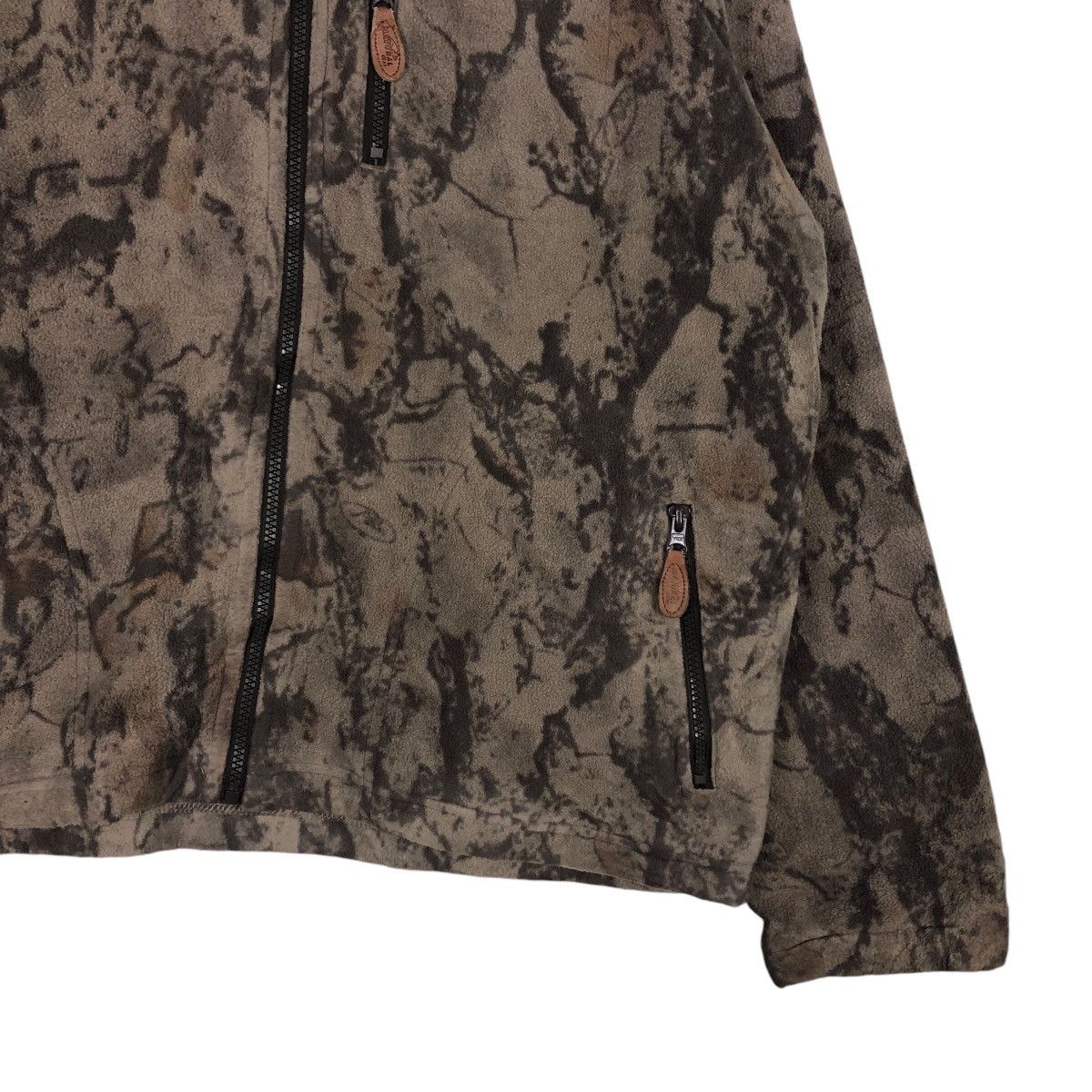 Japanese Brand 📌Vintage Zippet Fleece Jacket National Gear Hunting Design Size US M / EU 48-50 / 2 - 6 Thumbnail