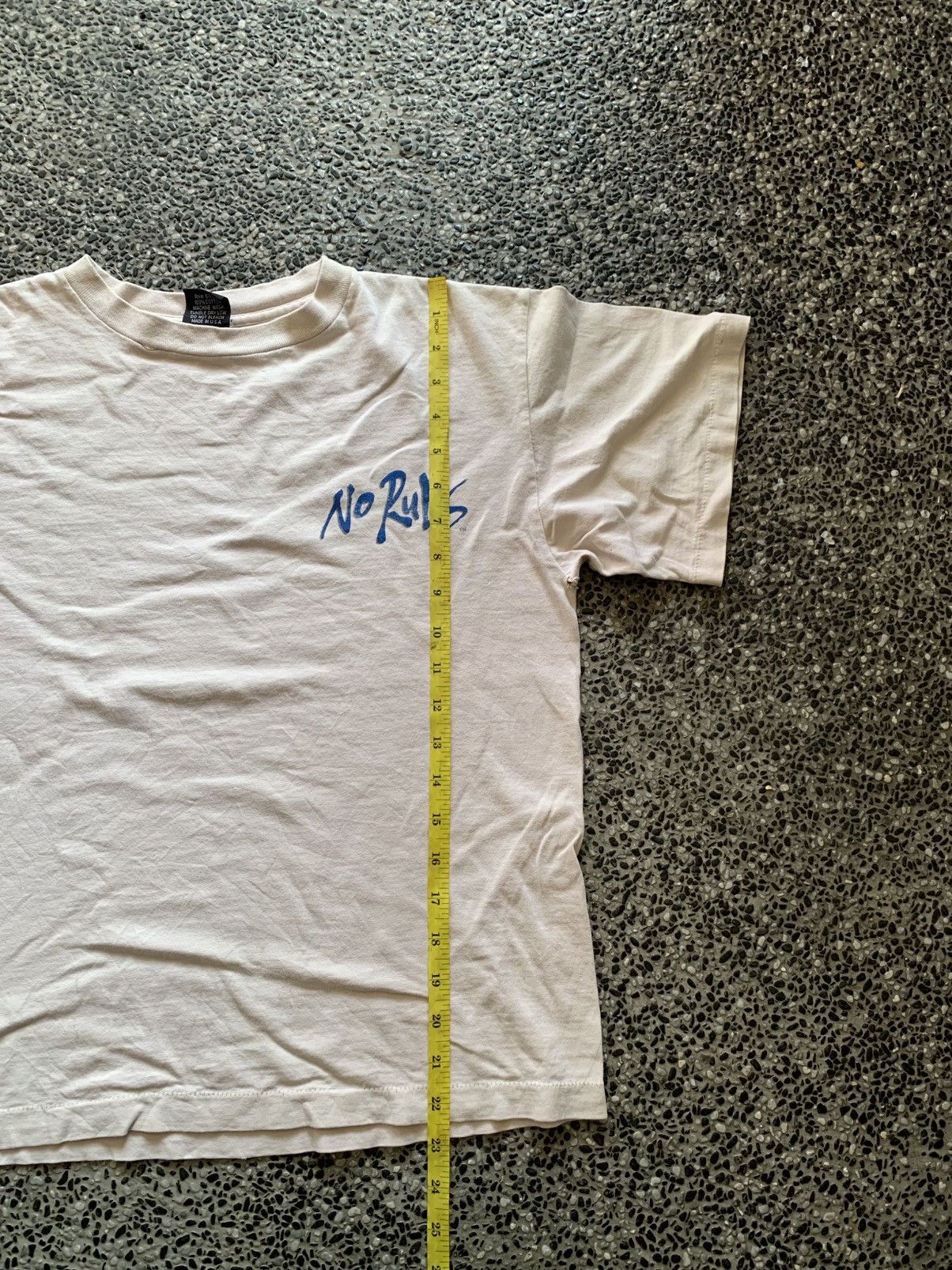 Vintage Vintage 90s No Rules Space Ball Alien Graphics T shirt Size US M / EU 48-50 / 2 - 9 Thumbnail