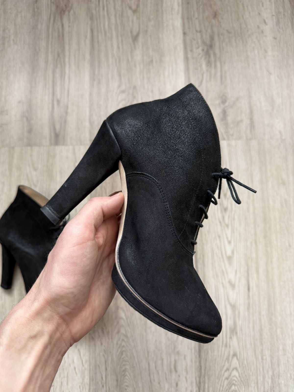 Repetto Repetto Heeled Lace Up Leather Ankle Boots EU37 Size US 7 / IT 37 - 16 Thumbnail