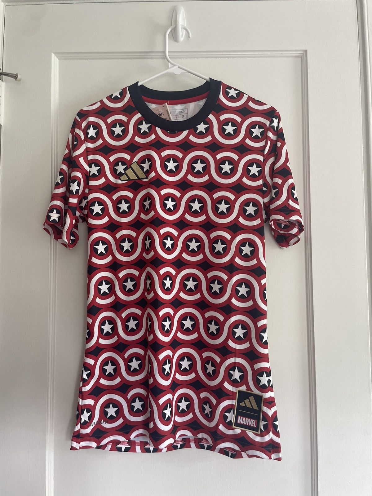 Adidas BNWT MLS 2023 Prematch 4th of July Size US S / EU 44-46 / 1 - 1 Thumbnail