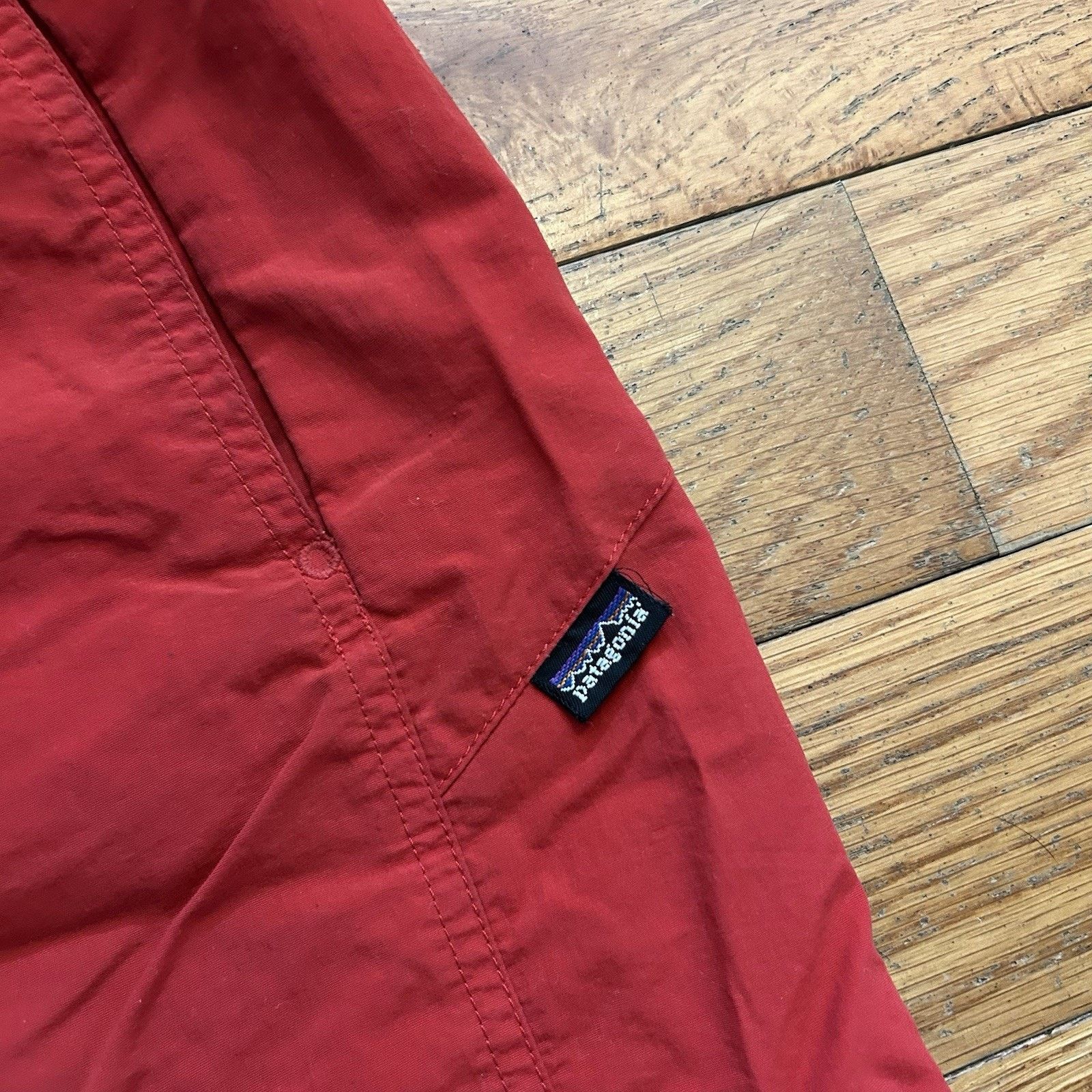 Patagonia Gi III Belted Lined Red Athletic Performance Shorts 9” Small Size US 30 / EU 46 - 2 Thumbnail