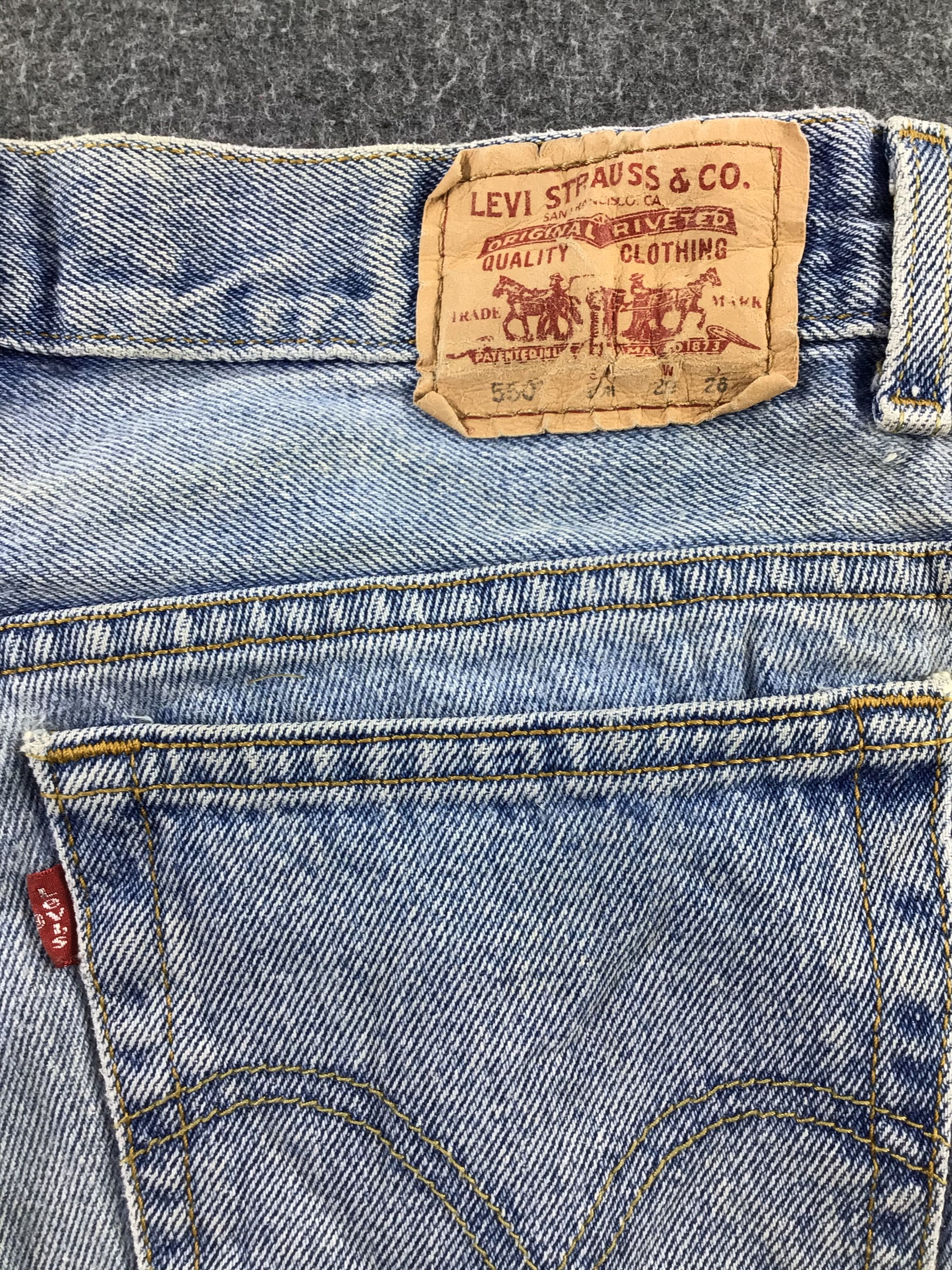 Levi's Vintage Levis 550 Relaxed Fit Jeans-JM544 Size US 30 / EU 46 - 5 Thumbnail