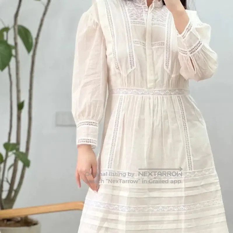 Burberry Burberry Beige Cotton Women's Dress Size S. Size S / US 4 / IT 40 - 8 Thumbnail